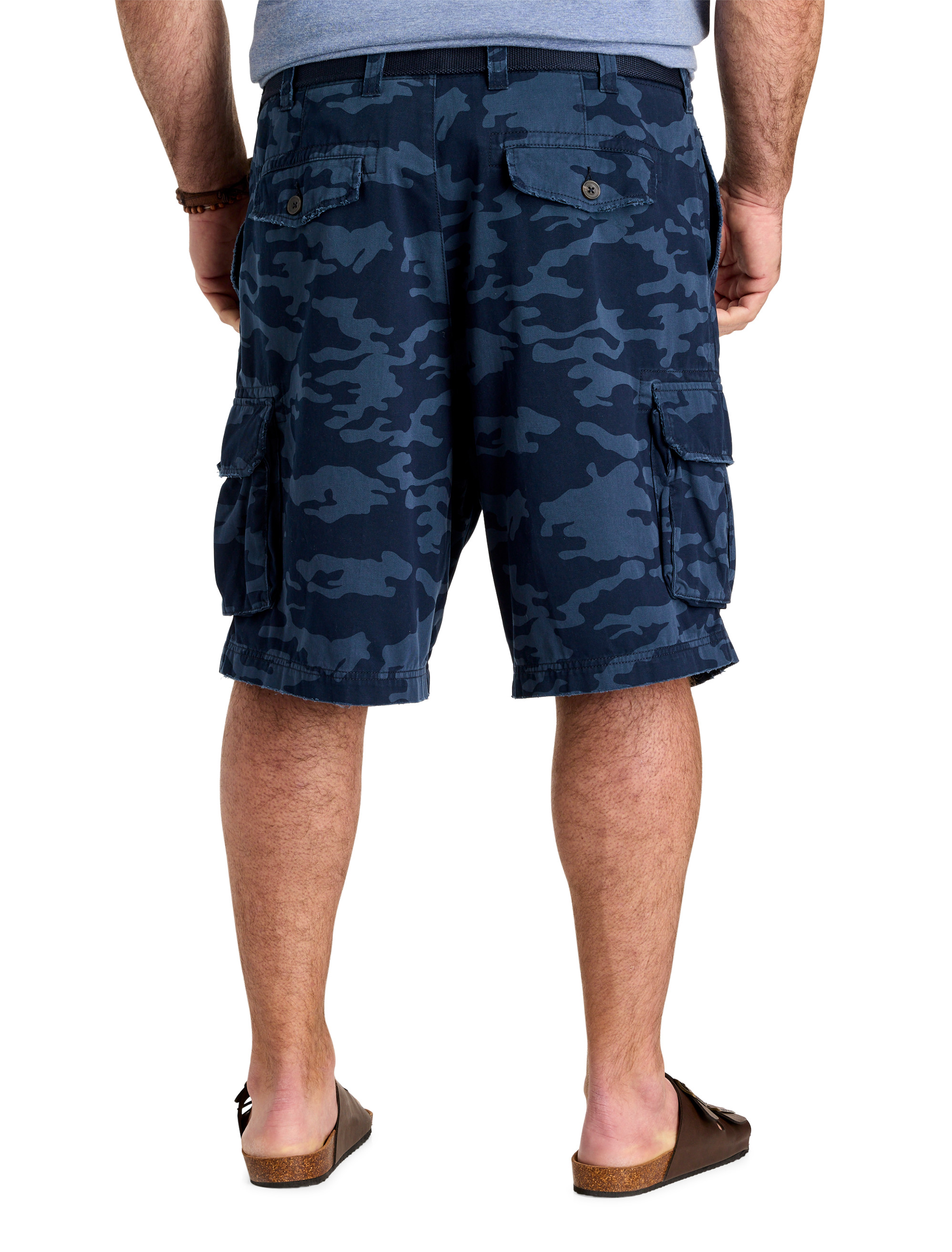 Belted Cargo Shorts