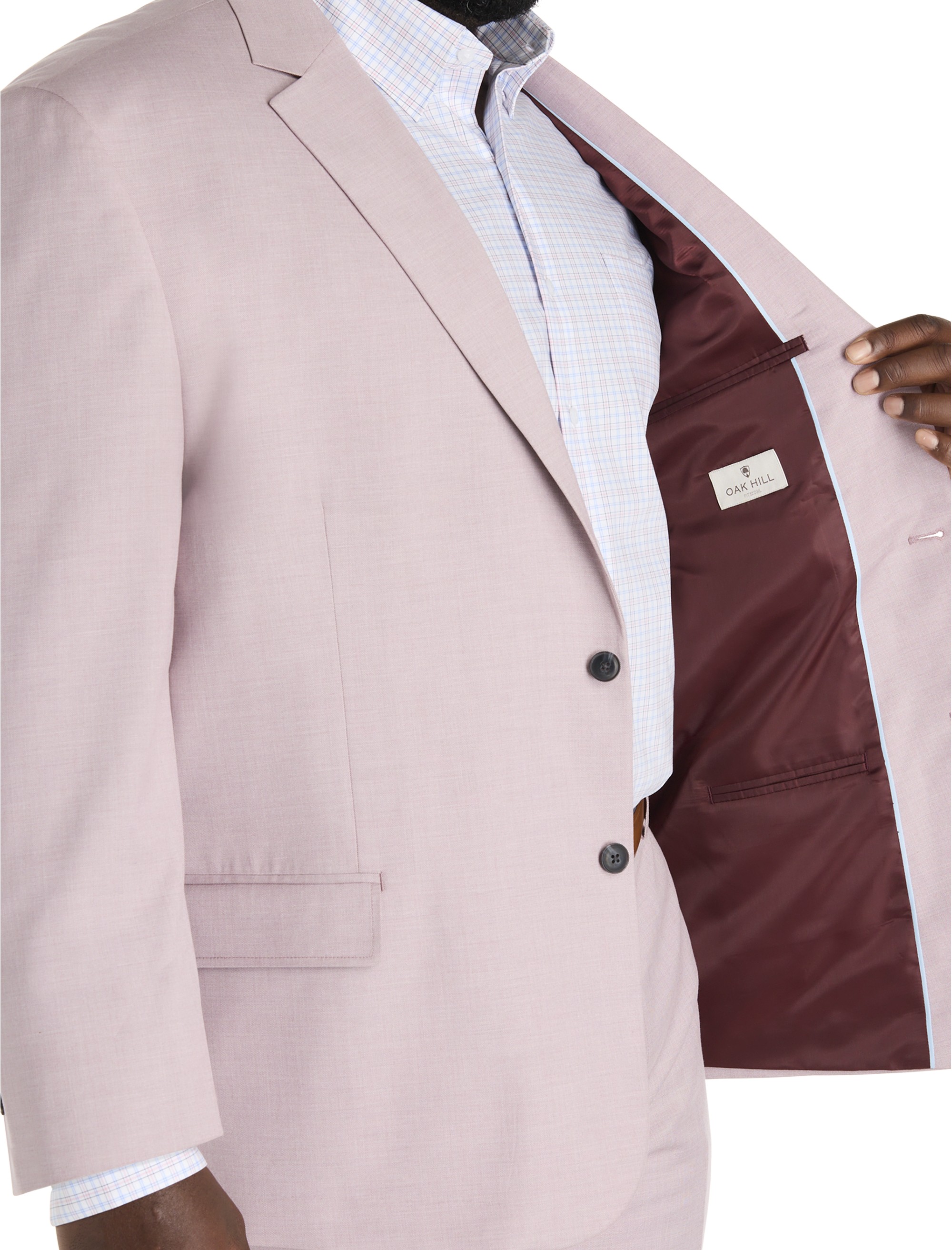 Jacket-Relaxer Textured Suit Jacket - thumbnail 4