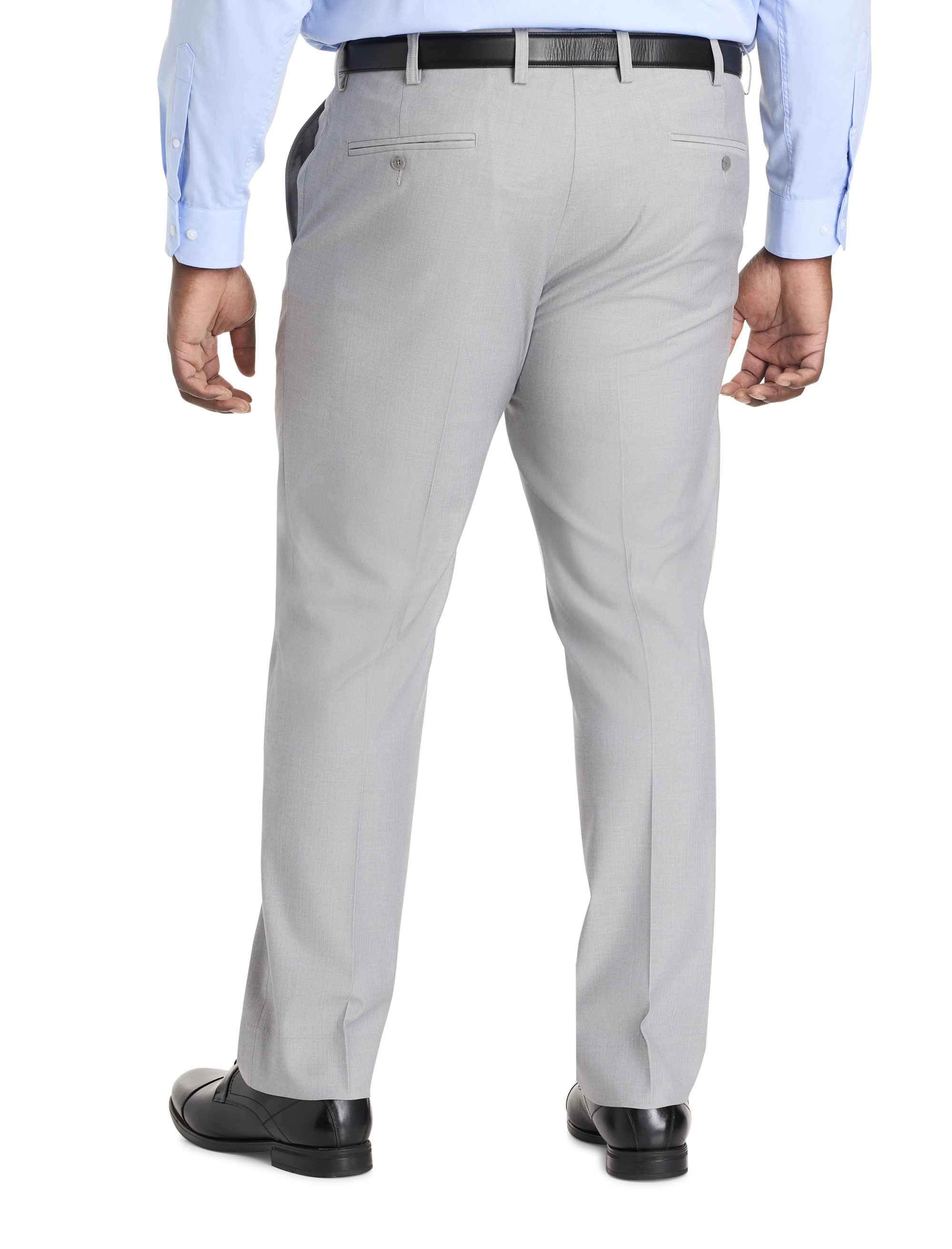 Waist-Relaxer Chevron Suit Pants - thumbnail 2