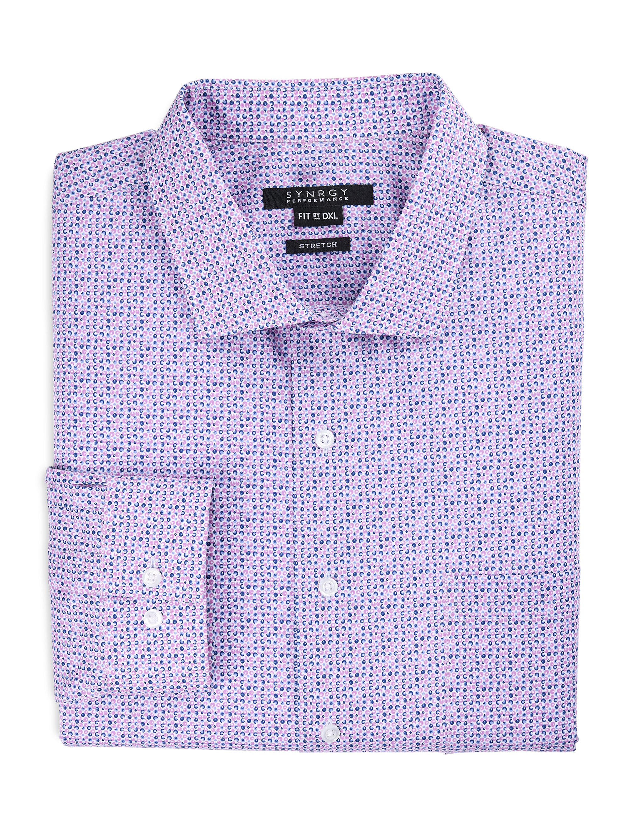 BOSELLI LIGHT STRETCH COLLAR ¥22000 Spread Collar Non-Iron Stretch Poplin Bengal Stripe Shirt