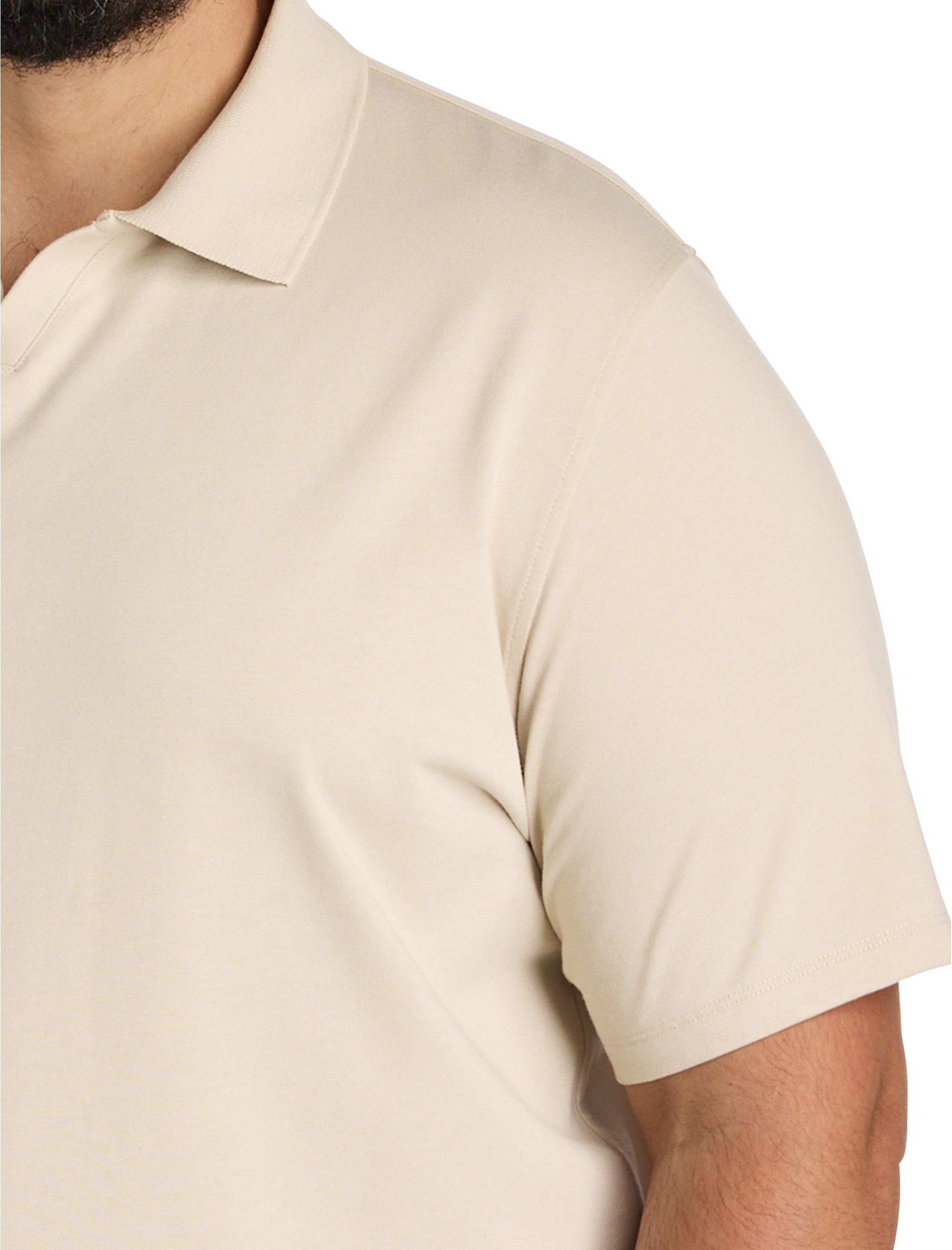 Notch-Collar Tech Polo Shirt - thumbnail 2