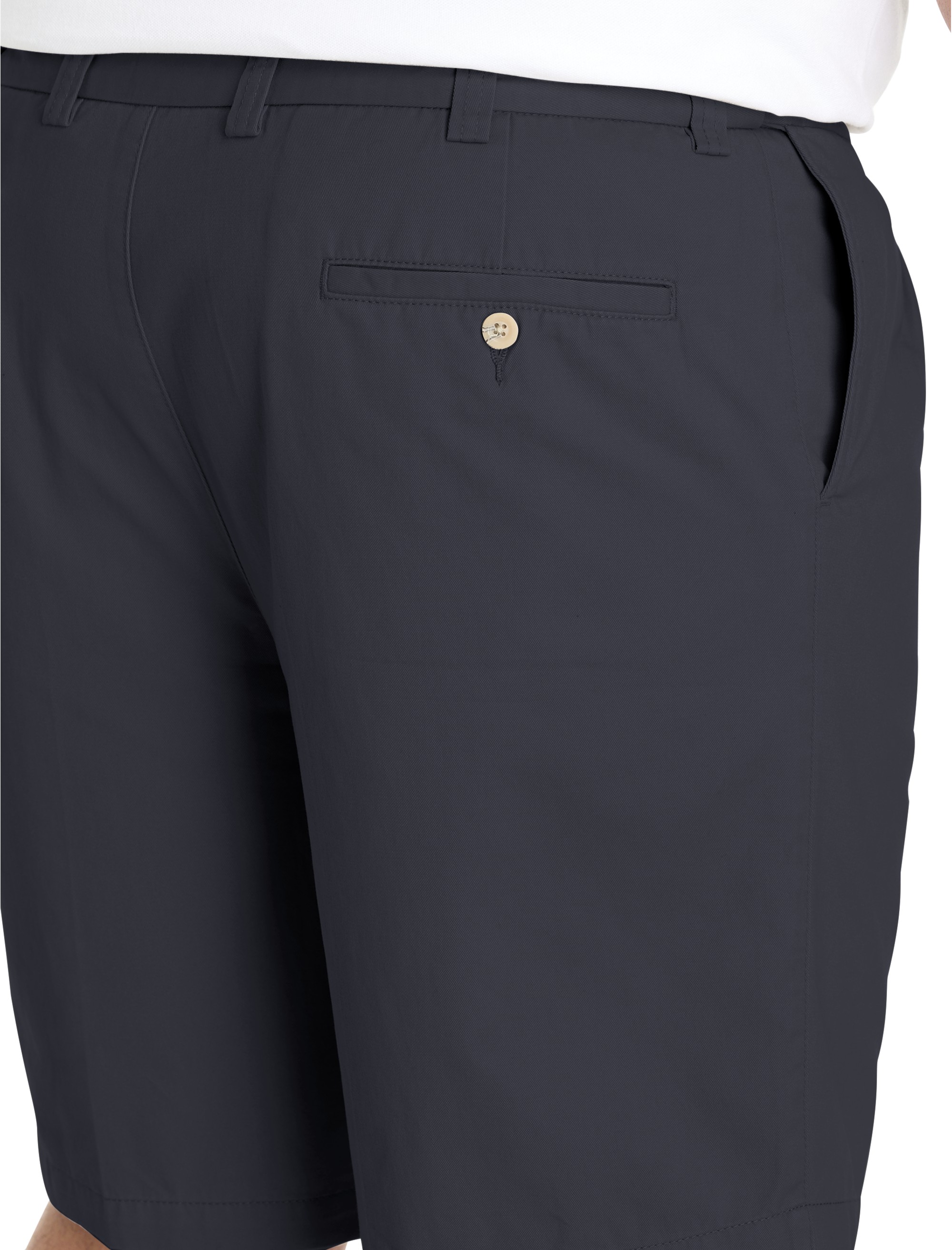 Waist-Relaxer Pleated Cotton Shorts - thumbnail 9
