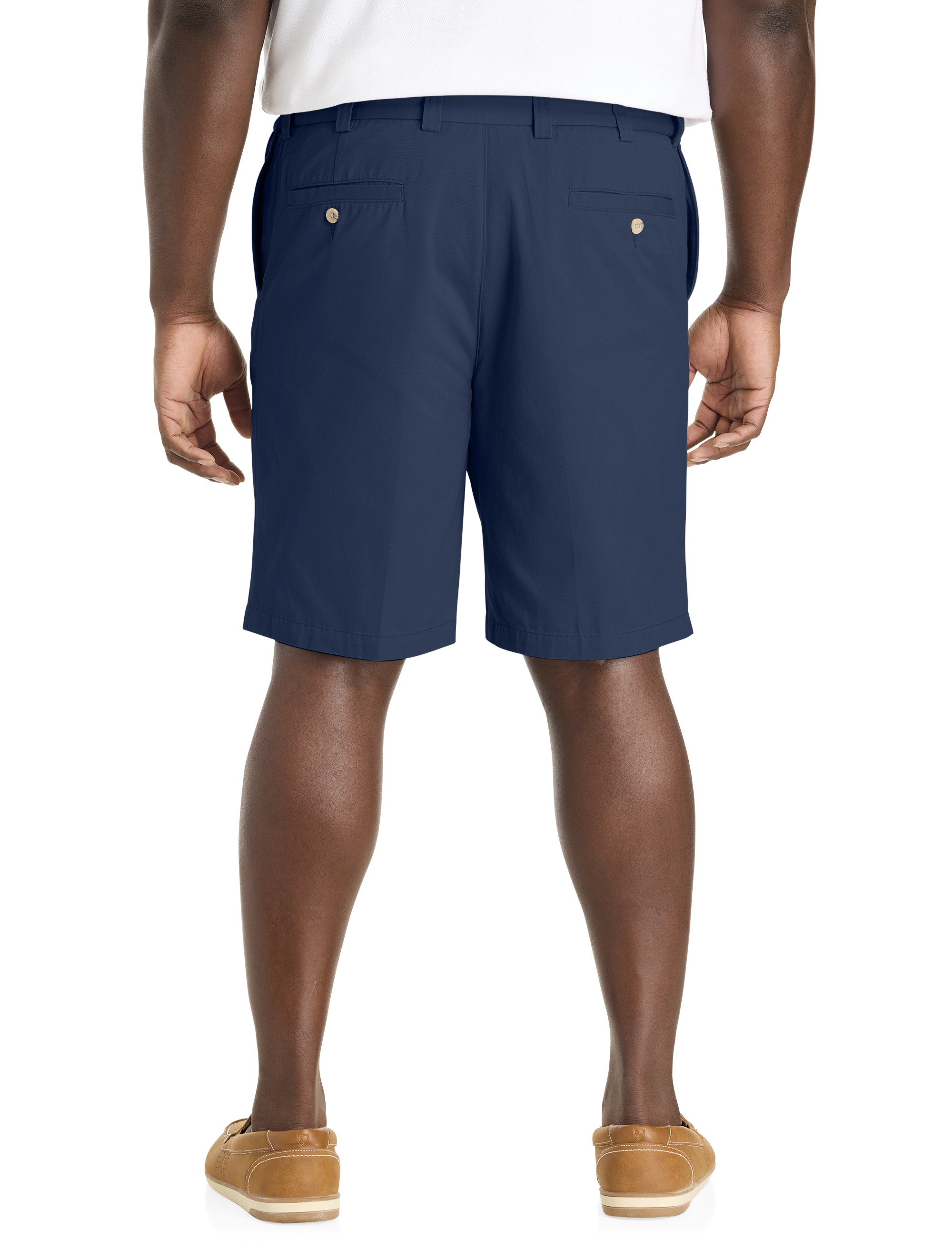 Waist-Relaxer Cotton Shorts - thumbnail 5