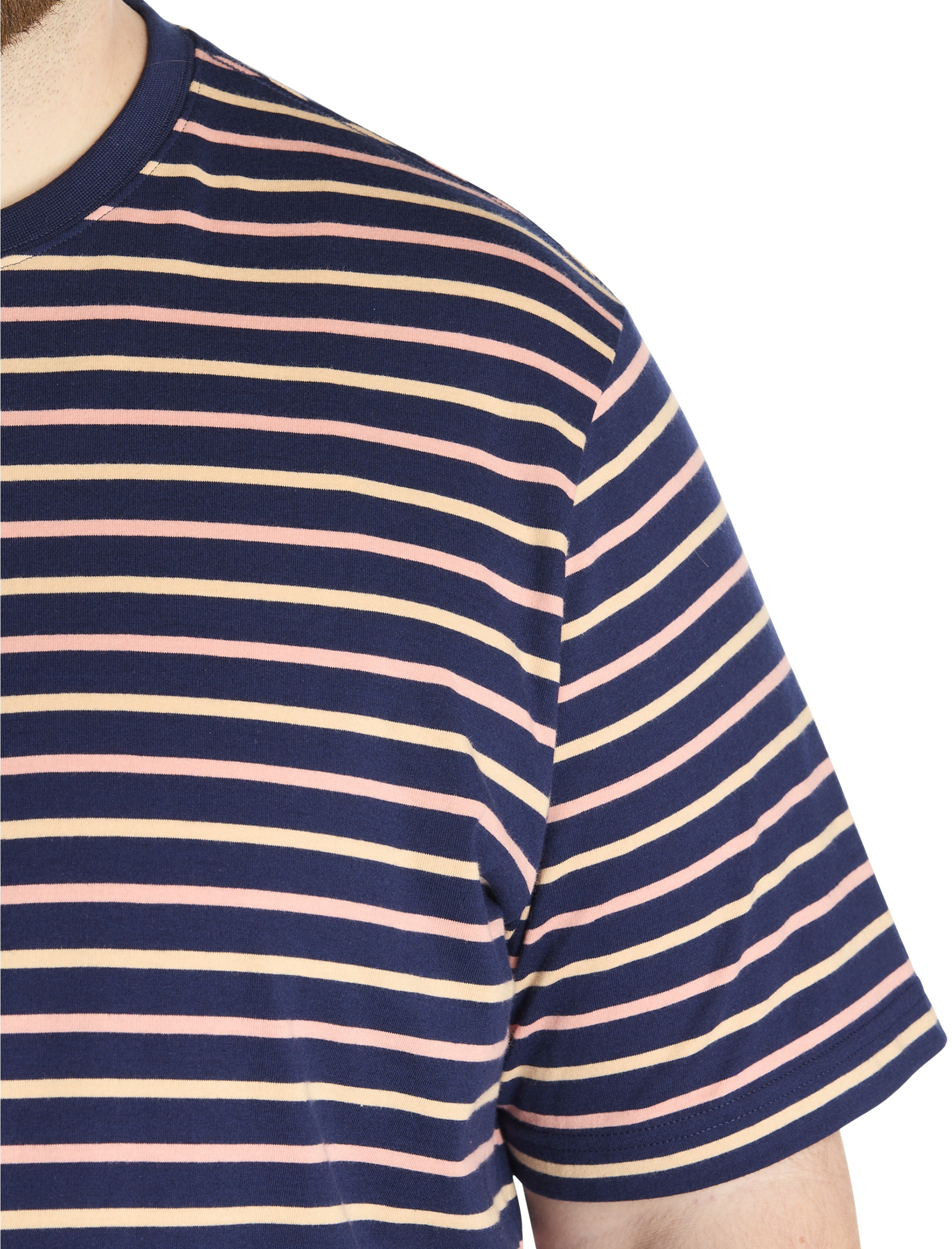 Moisture-Wicking Striped T-Shirt - thumbnail 2