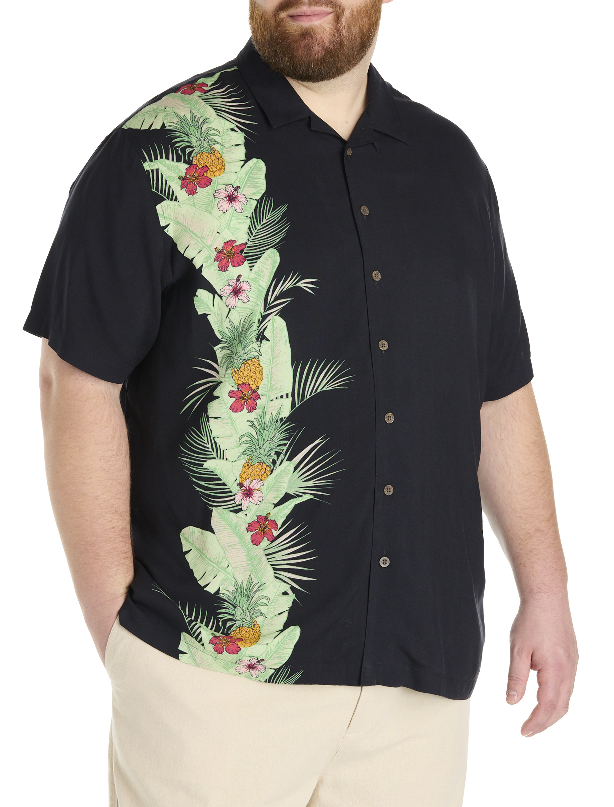 Men's Short Sleeve Tropical Shirts | DXL