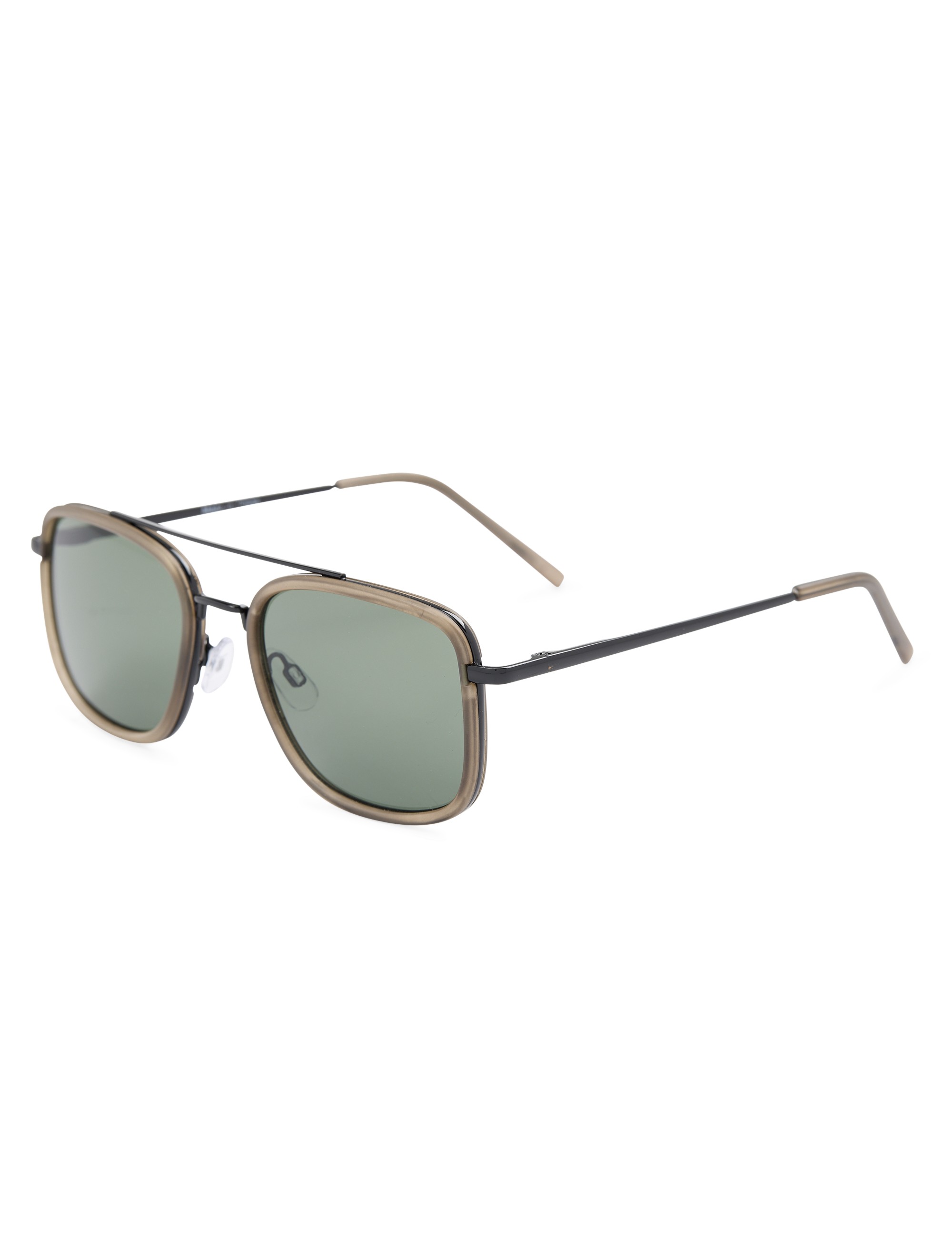 Gunmetal Aviator Sunglasses - thumbnail 2