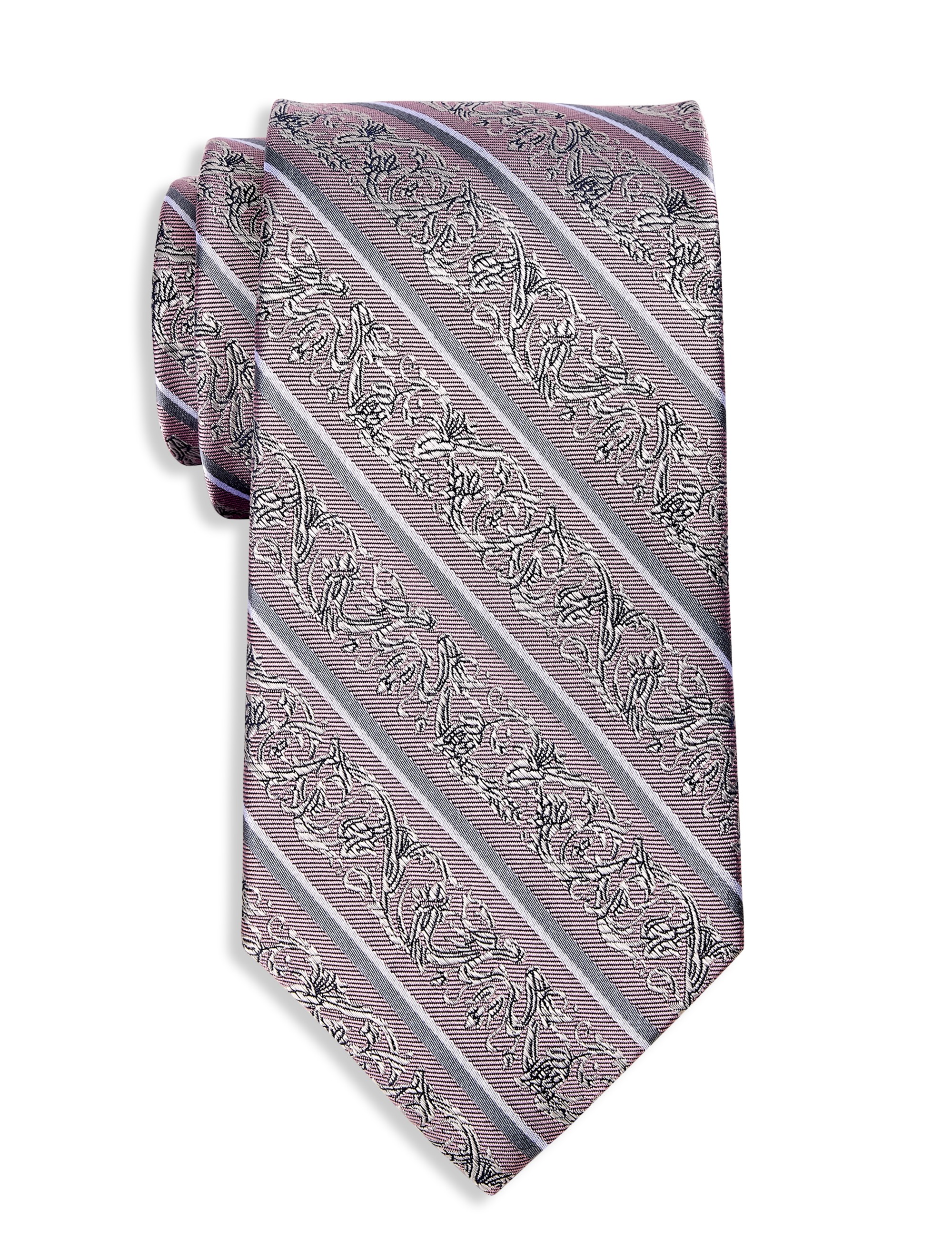Striped Silk Tie