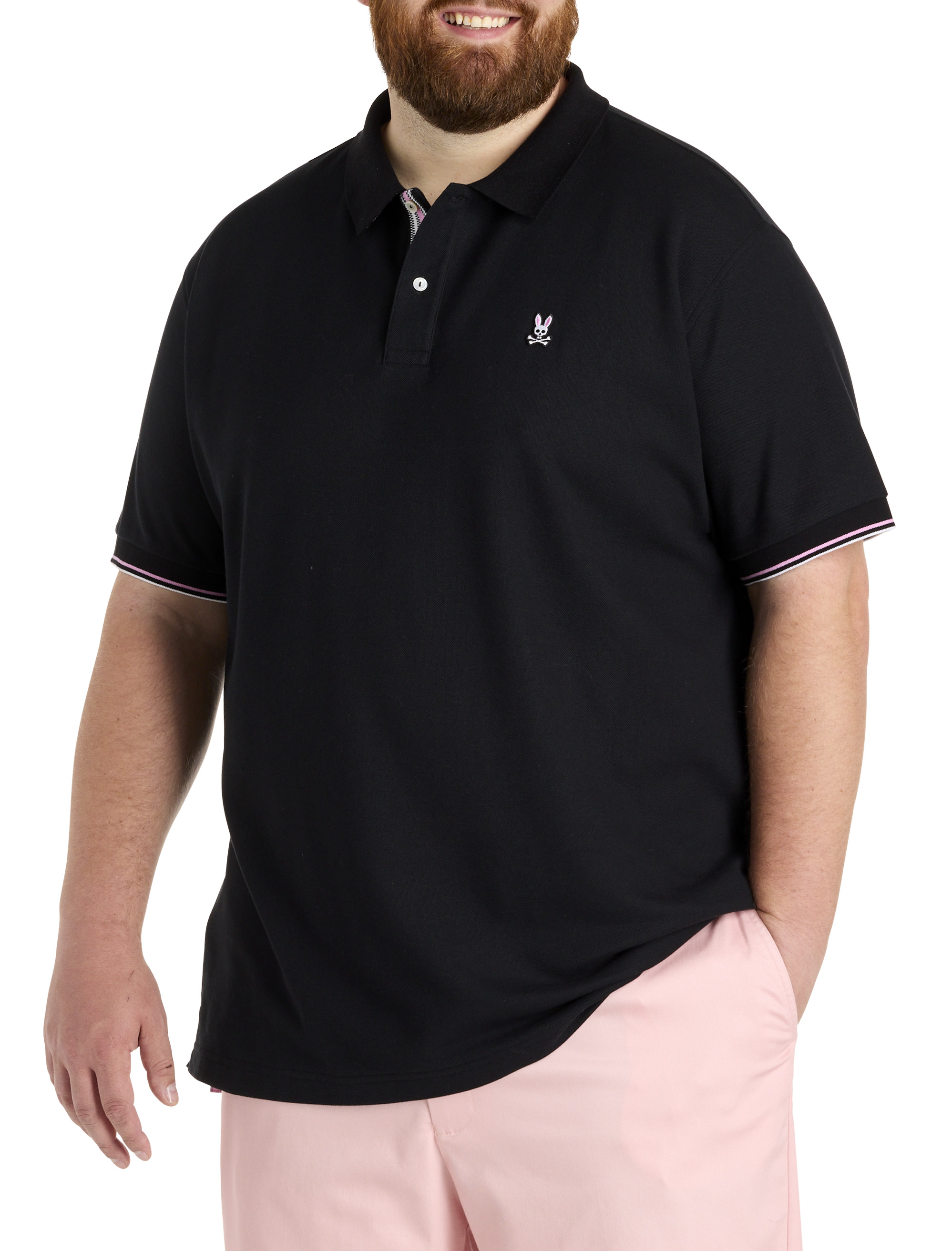 トップス bonny online polo swag archive Big + Tall | Psycho Bunny Archive Capsule Classic Polo Shirt | DXL