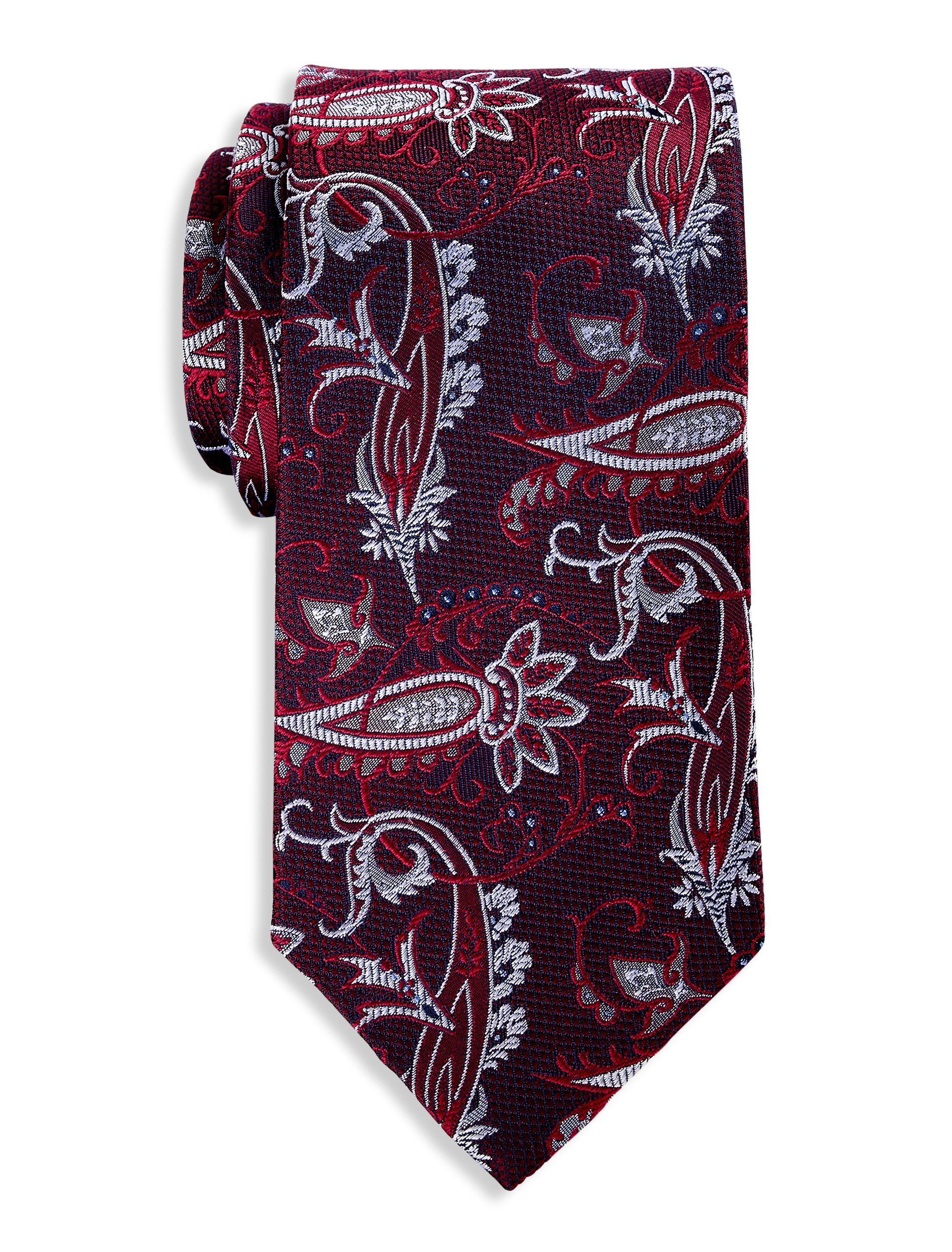 Big + Tall | Oak Hill Premium Paisley Tie | DXL