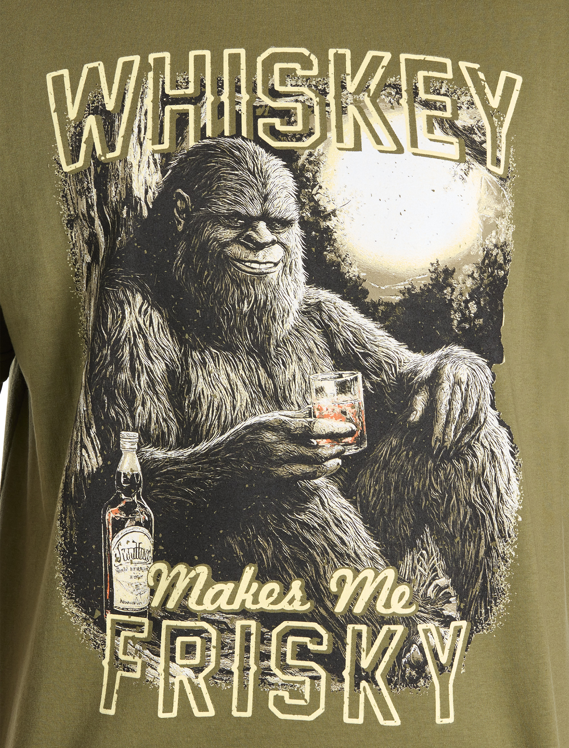 Big + Tall | True Nation Whiskey Frisky Graphic Tee | DXL