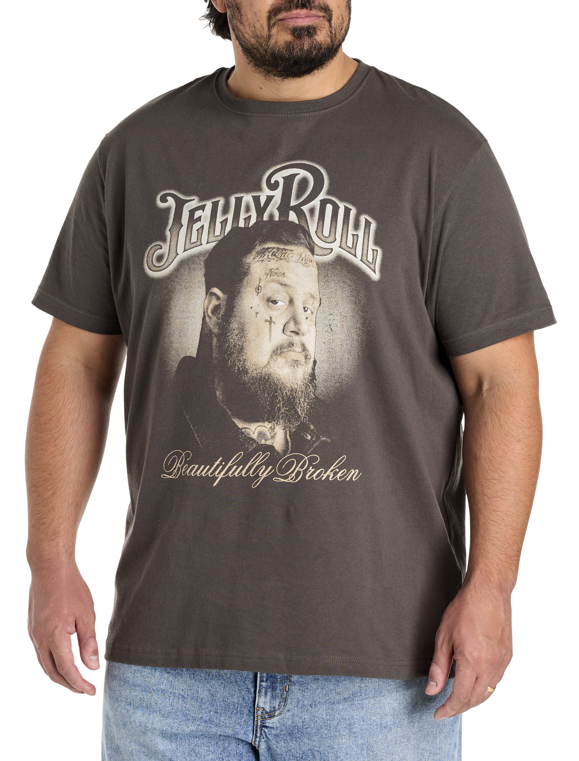 Big + Tall | True Nation Jelly Roll Beautifully Broken Graphic Tee