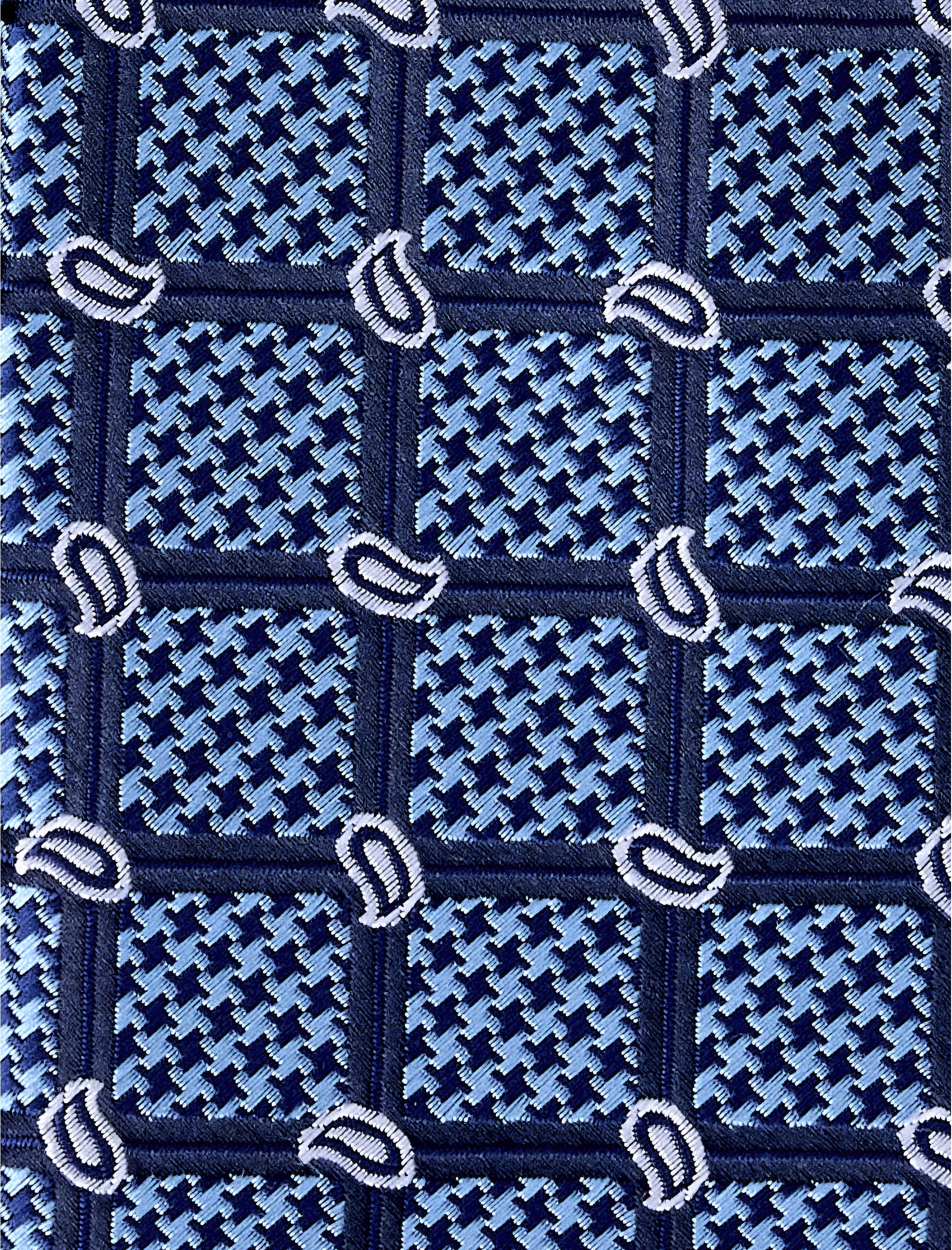 Simple Paisley Grid Tie - thumbnail 2