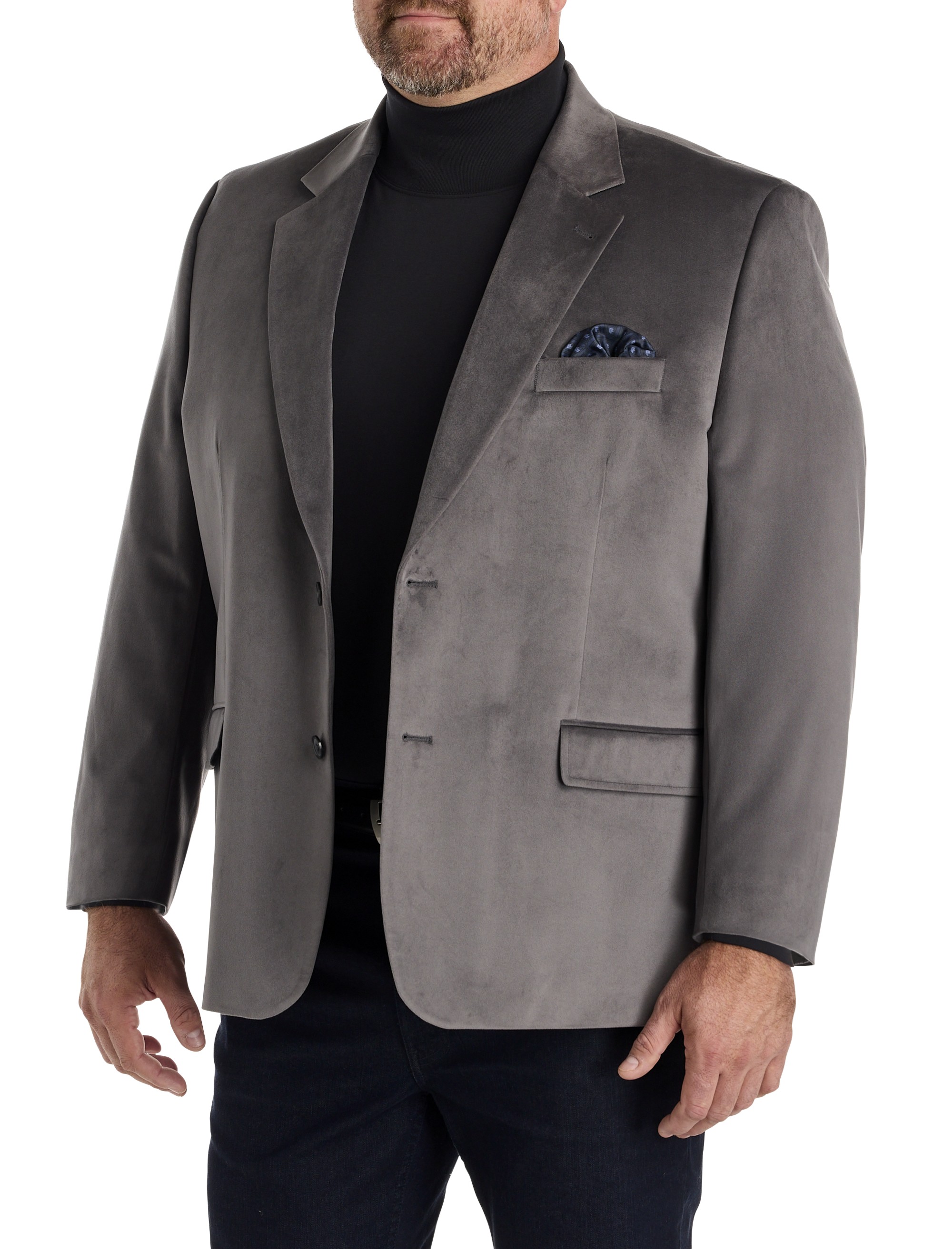 Jacket-Relaxer Velvet Sport Coat