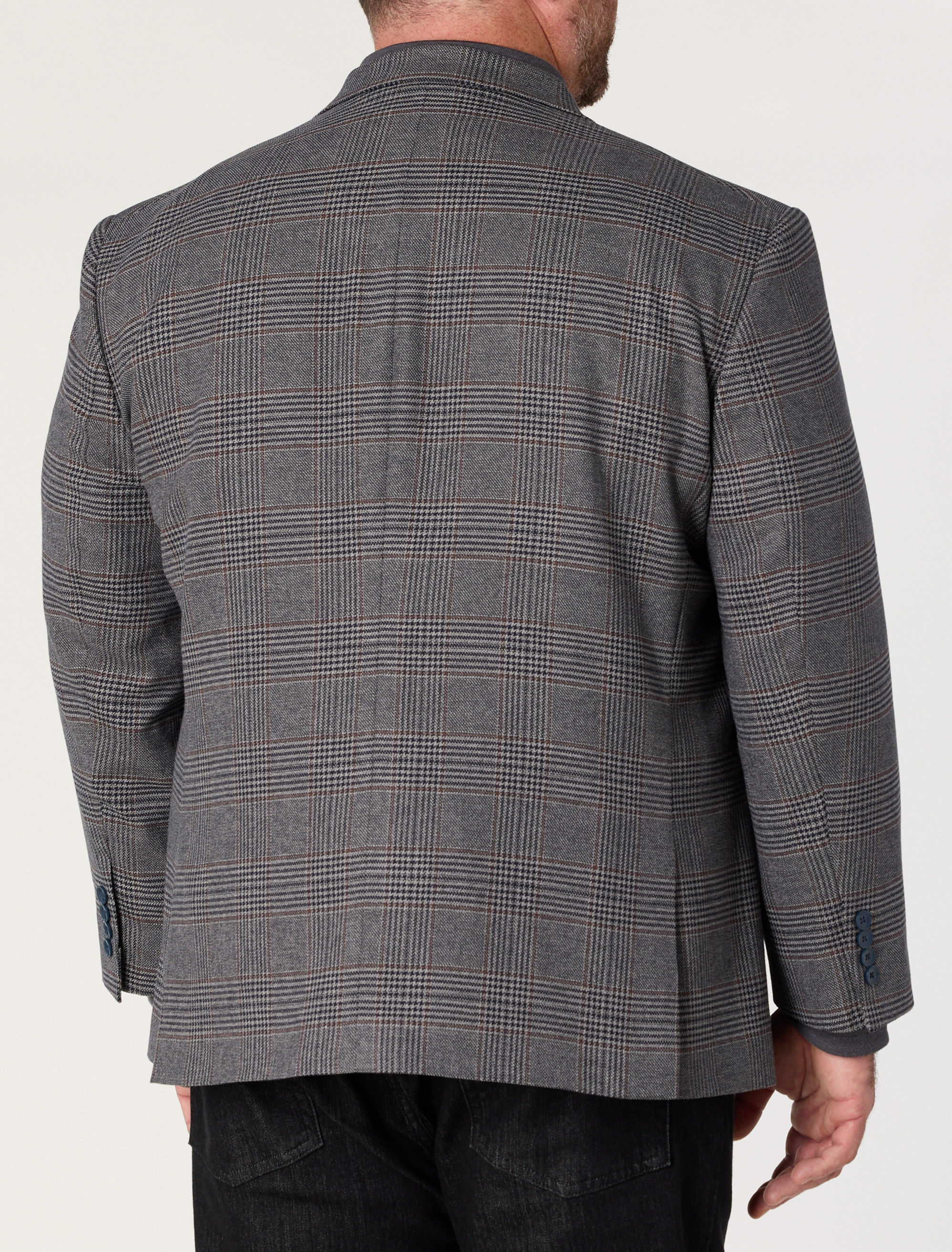 Houndstooth Jacket-Relaxer Sport Coat