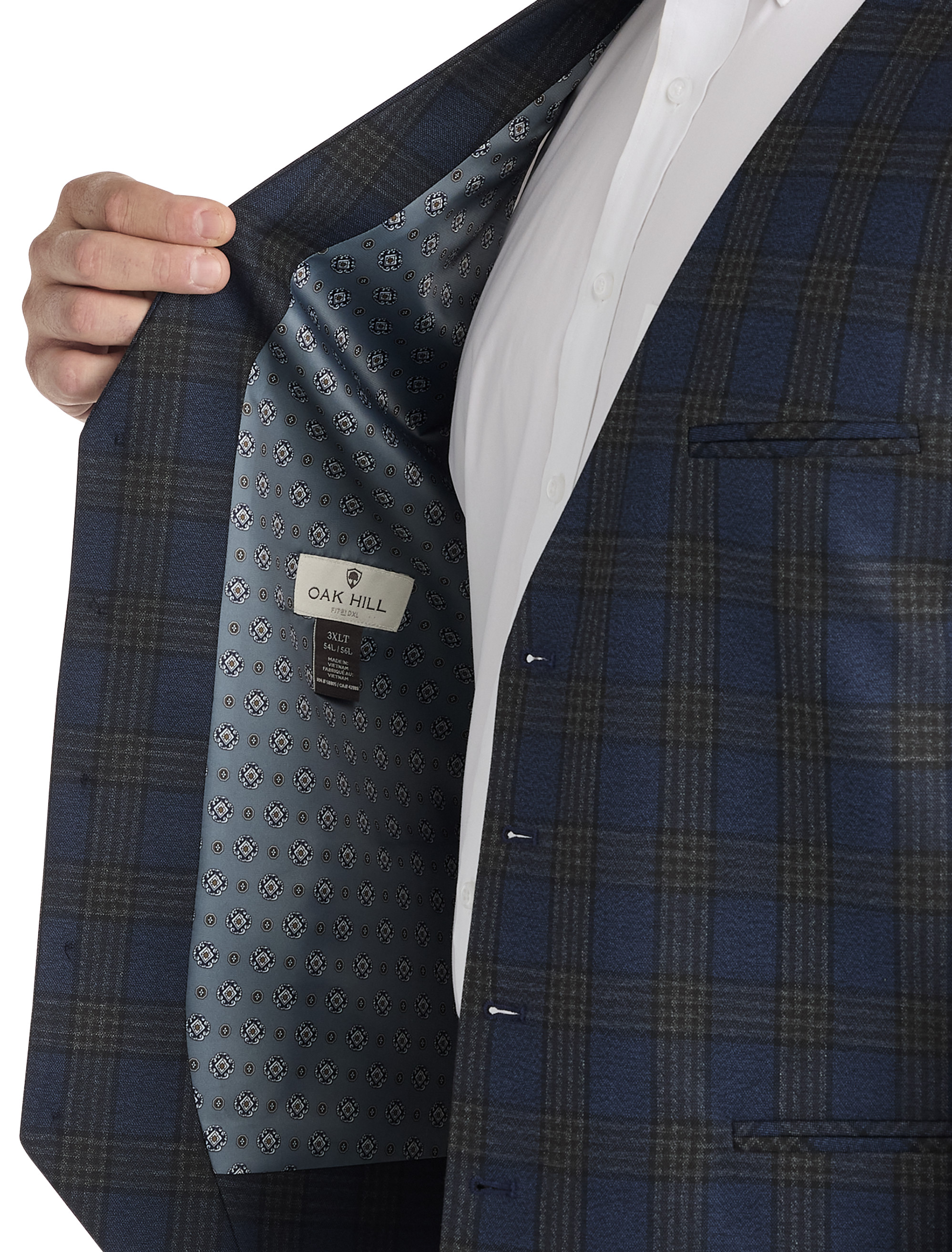 Glen Plaid Vest