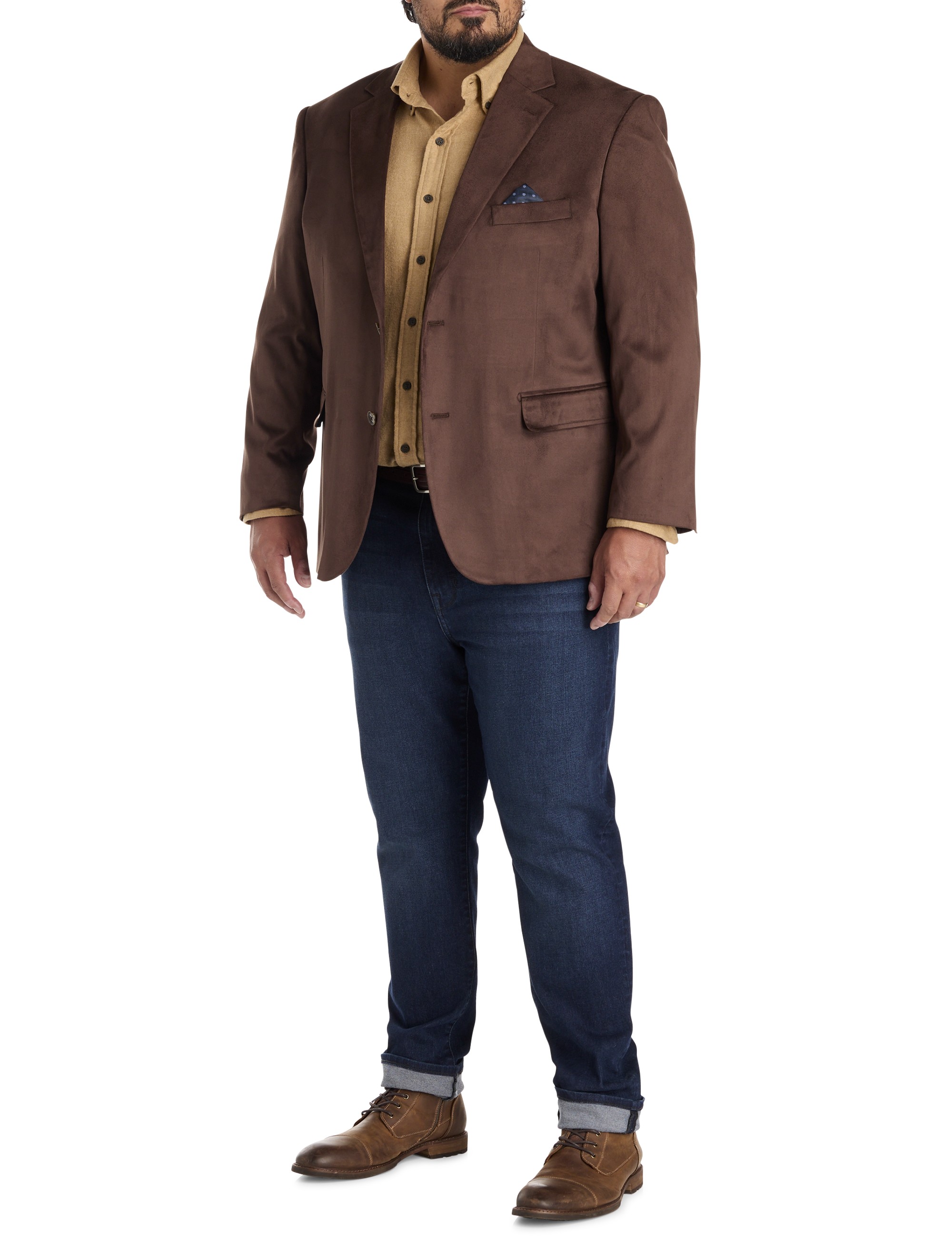 Solid Flannel Sport Shirt - thumbnail 3