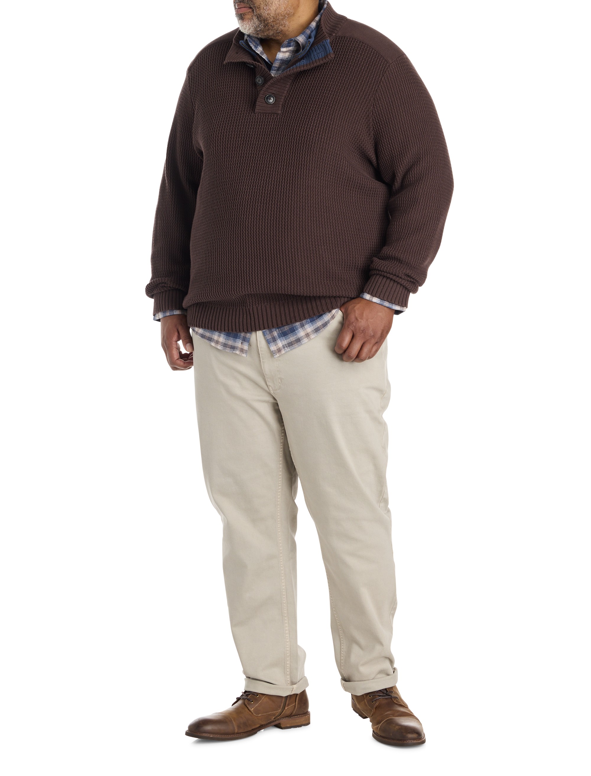 Small Plaid Flannel Sport Shirt - thumbnail 4