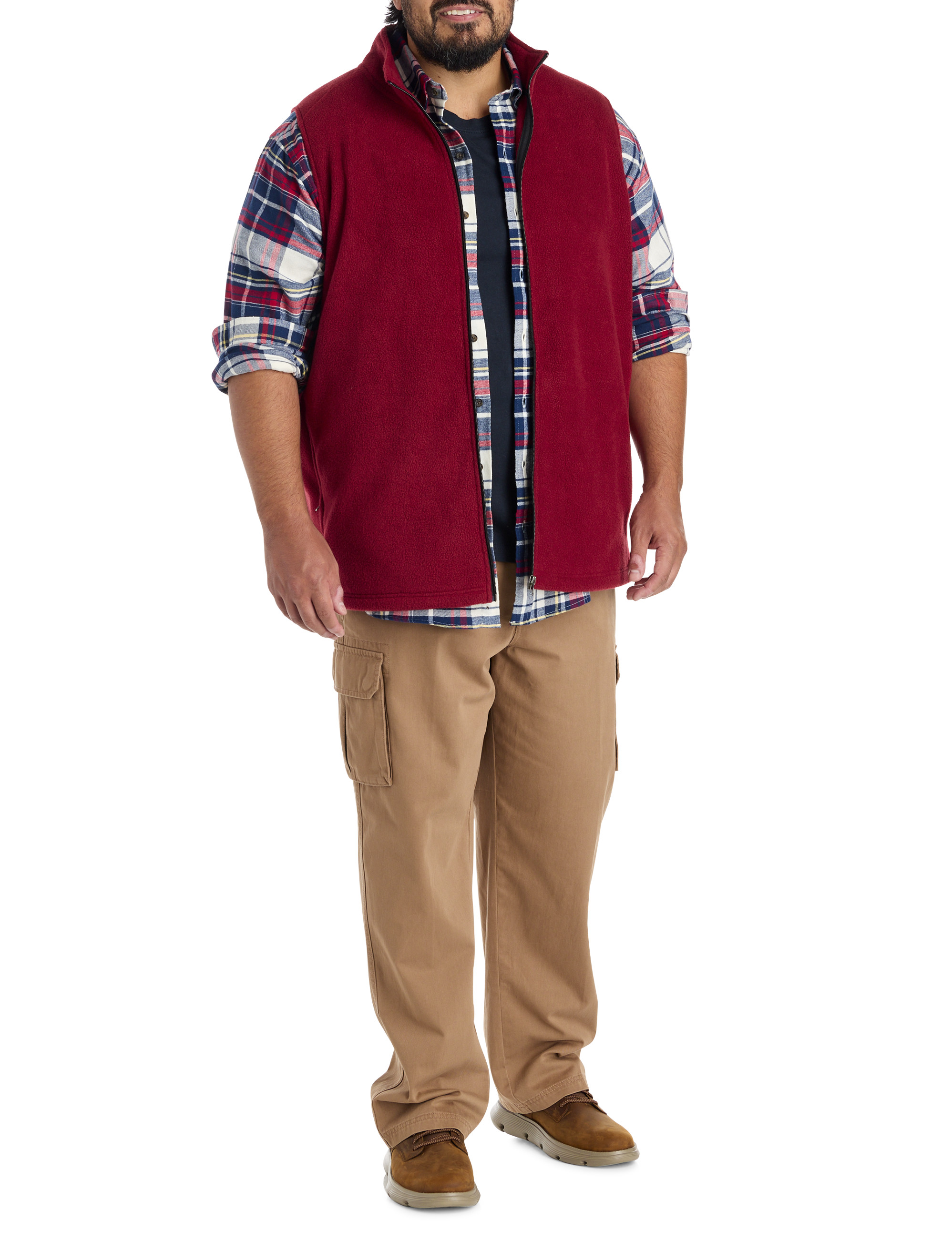 Plaid Flannel Sport Shirt