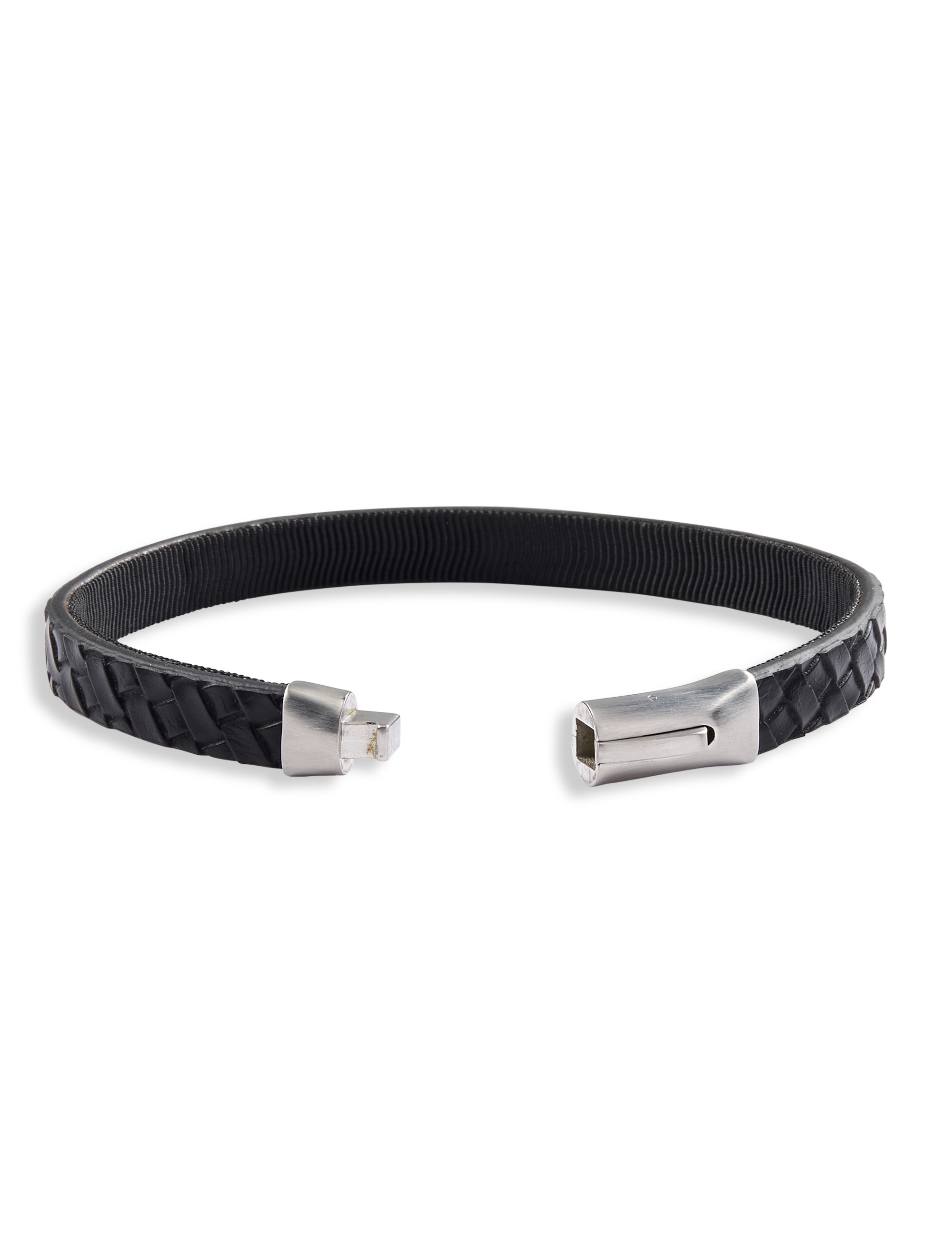 Embossed Leather Bracelet - thumbnail 2