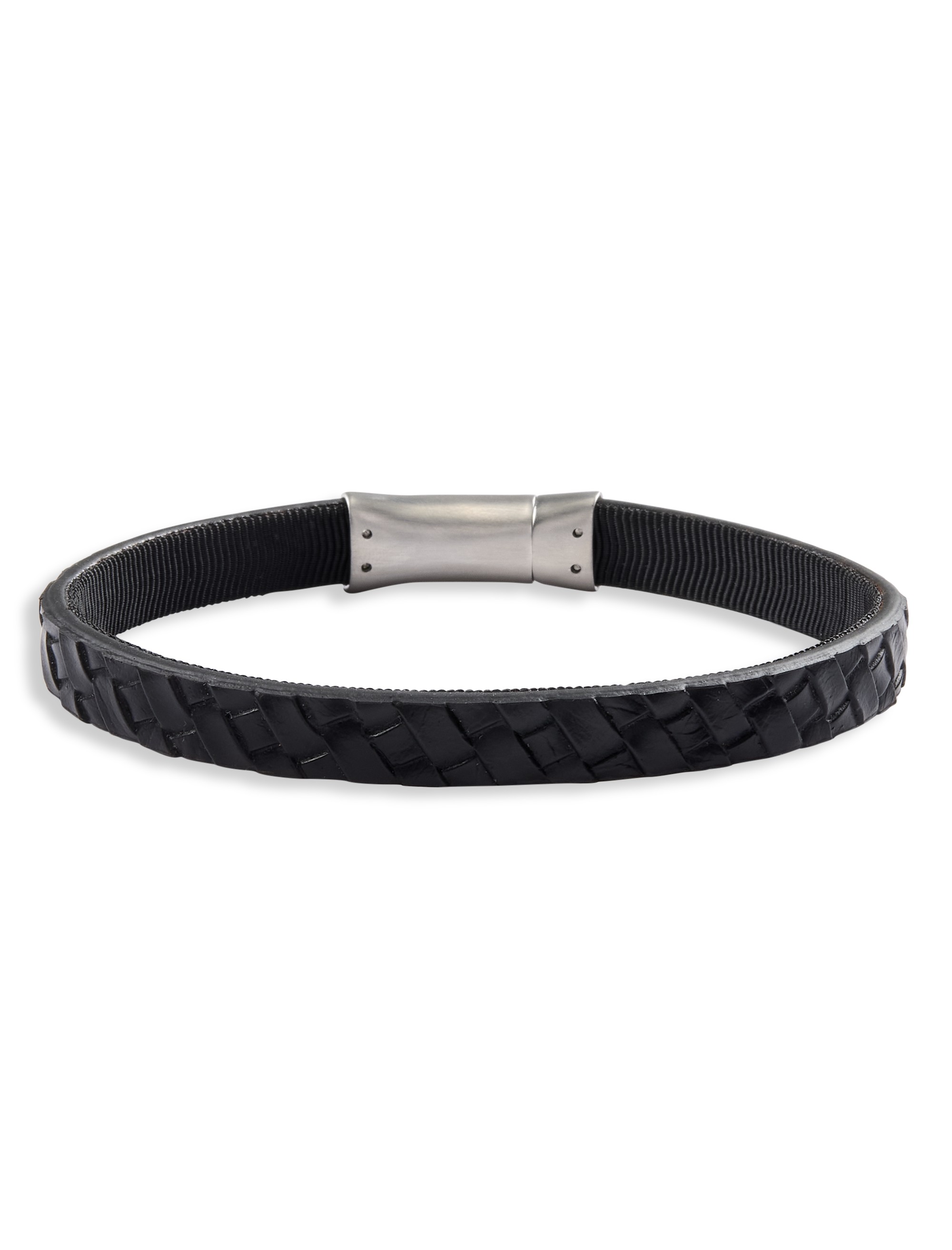 Embossed Leather Bracelet