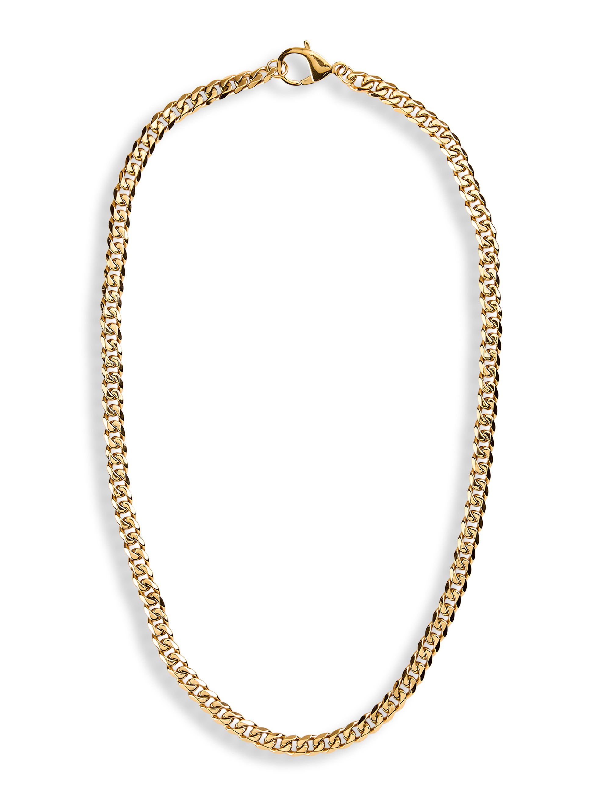 Curb-Link Chain Necklace