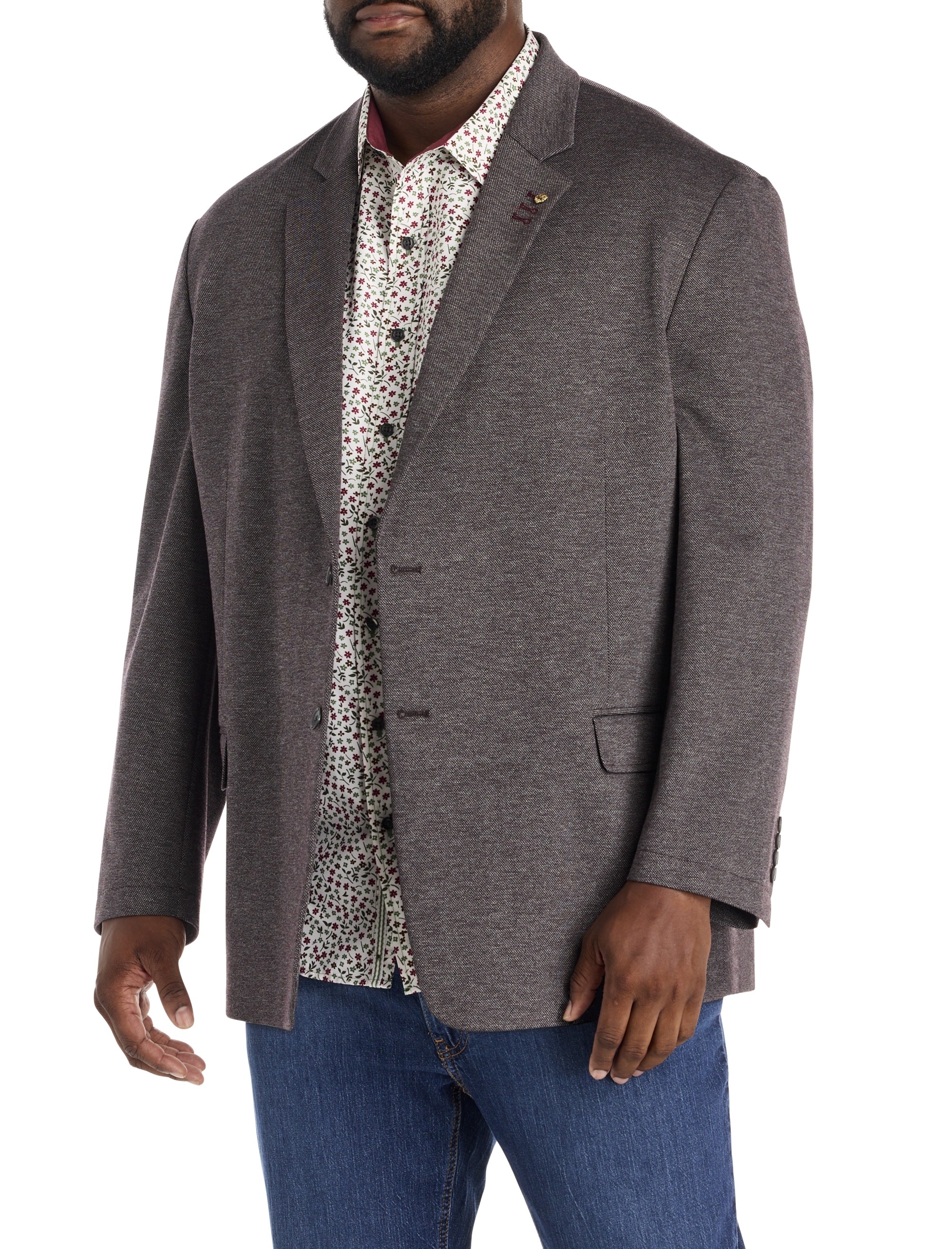 Jacket-Relaxer Knit Sport Coat