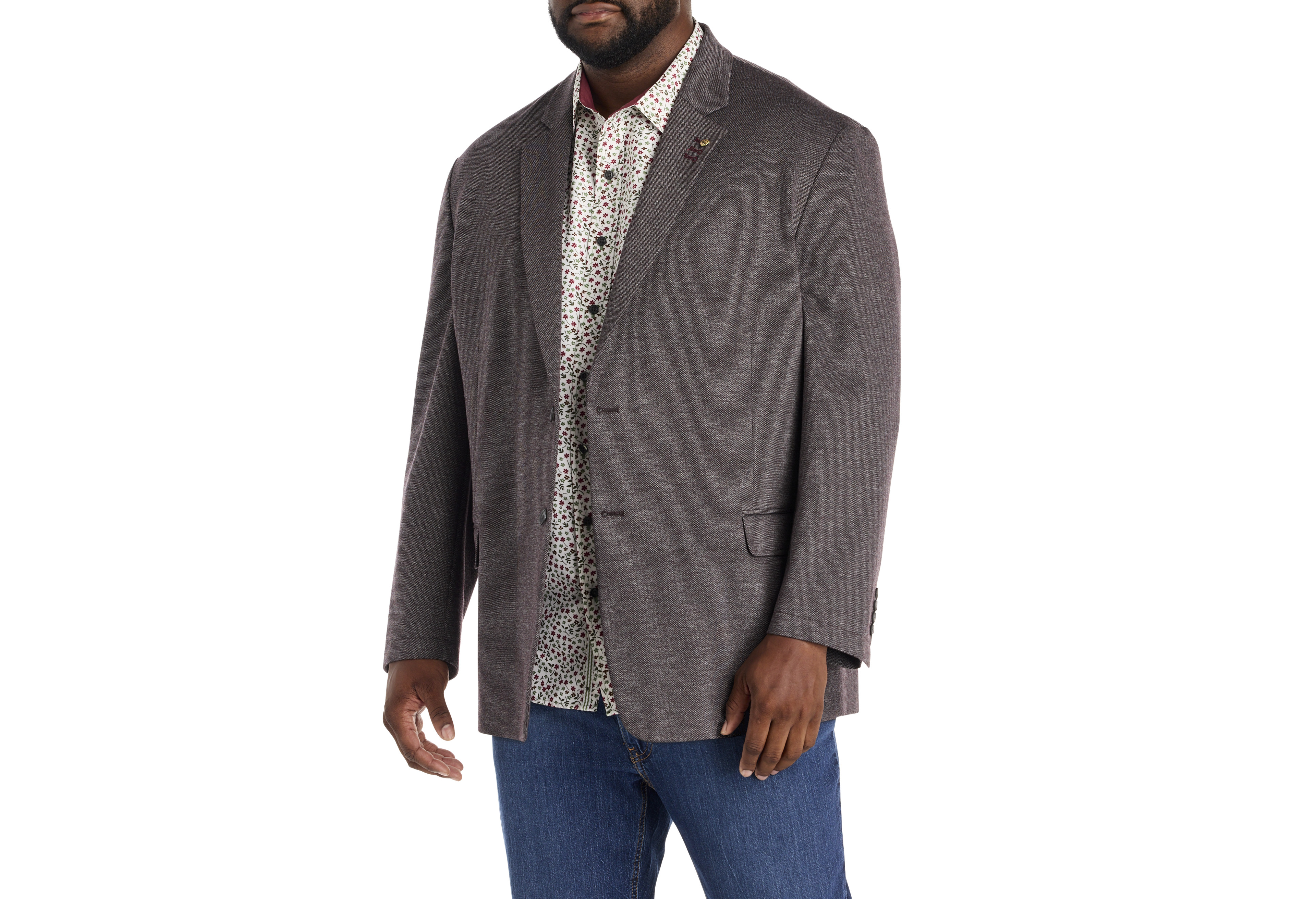 Jacket-Relaxer Knit Sport Coat