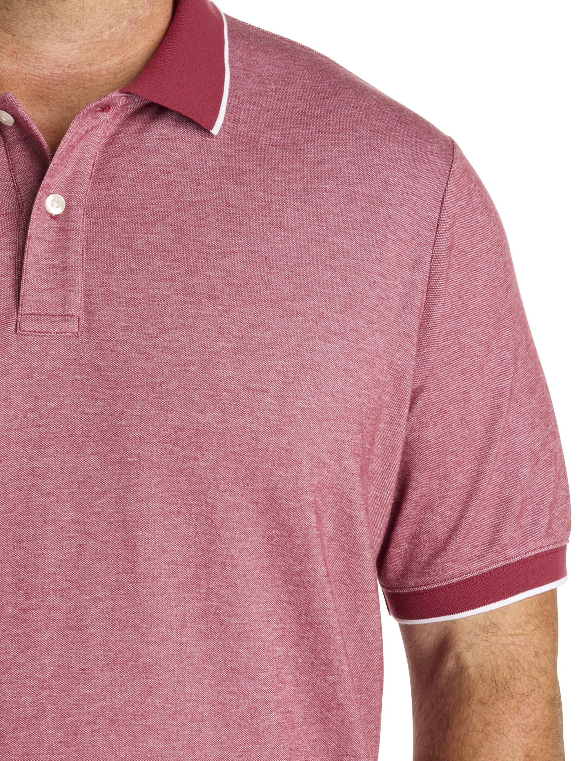 Oxford Tipped Polo Shirt