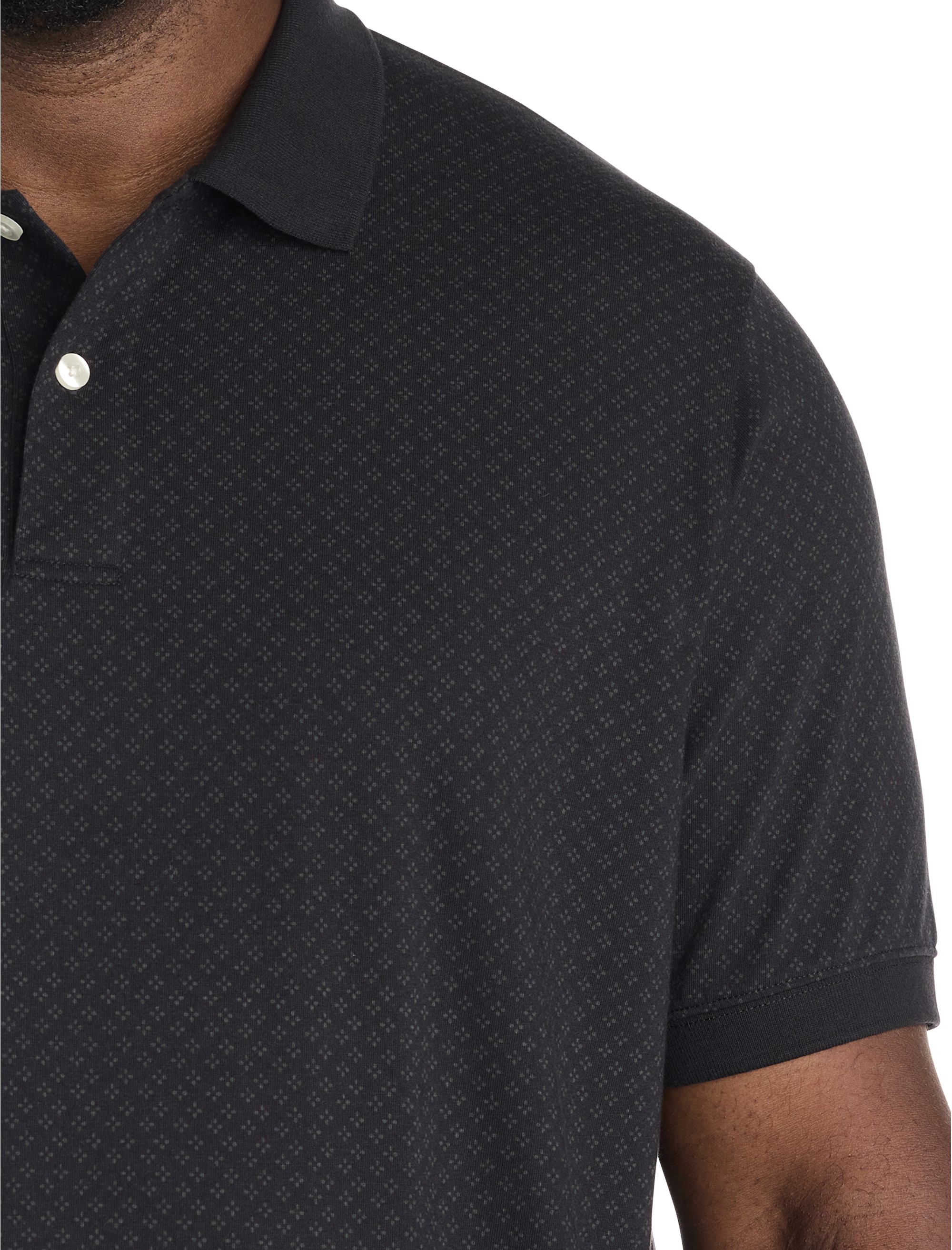 Geometric Print Polo Shirt - thumbnail 2