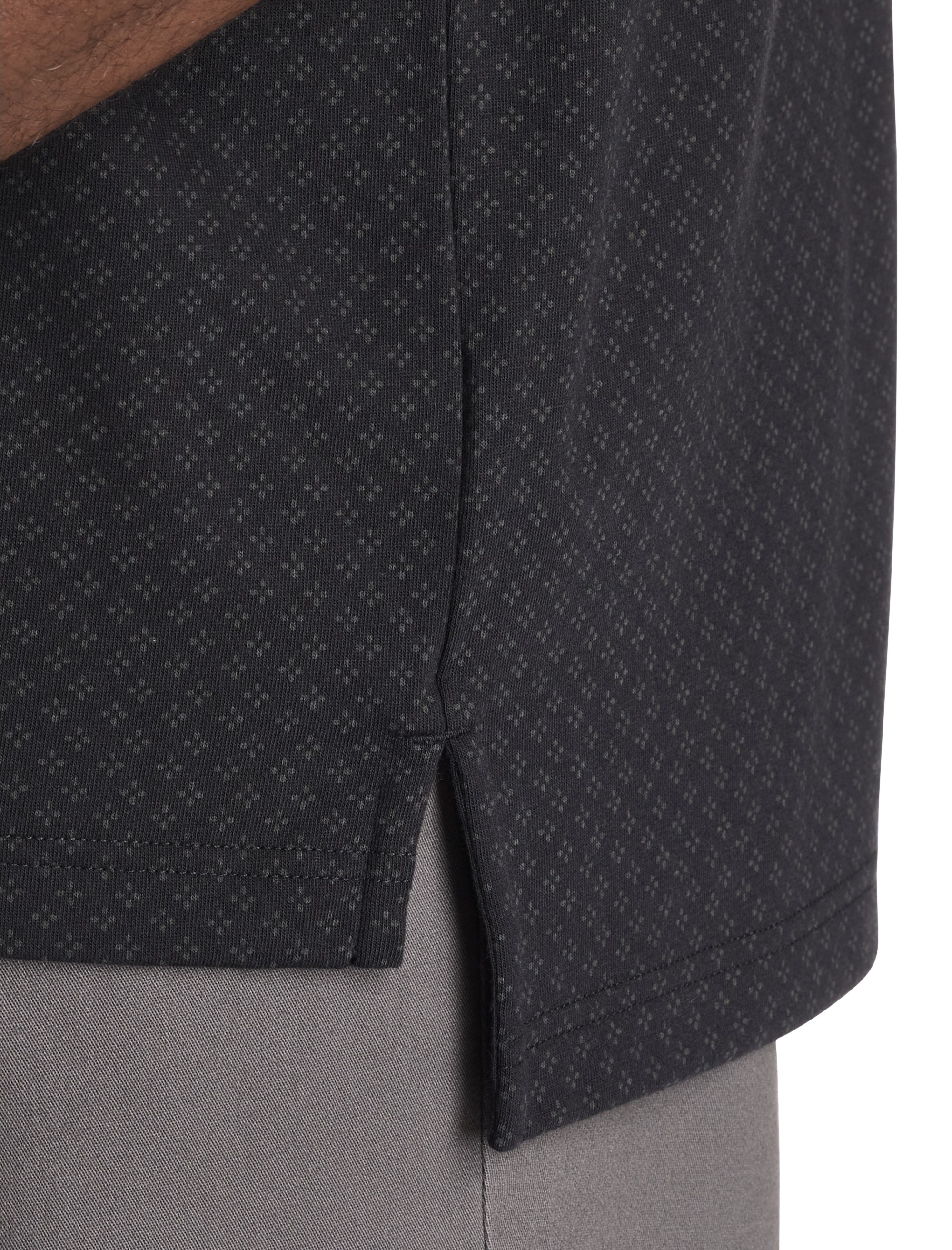Geometric Print Polo Shirt - thumbnail 3