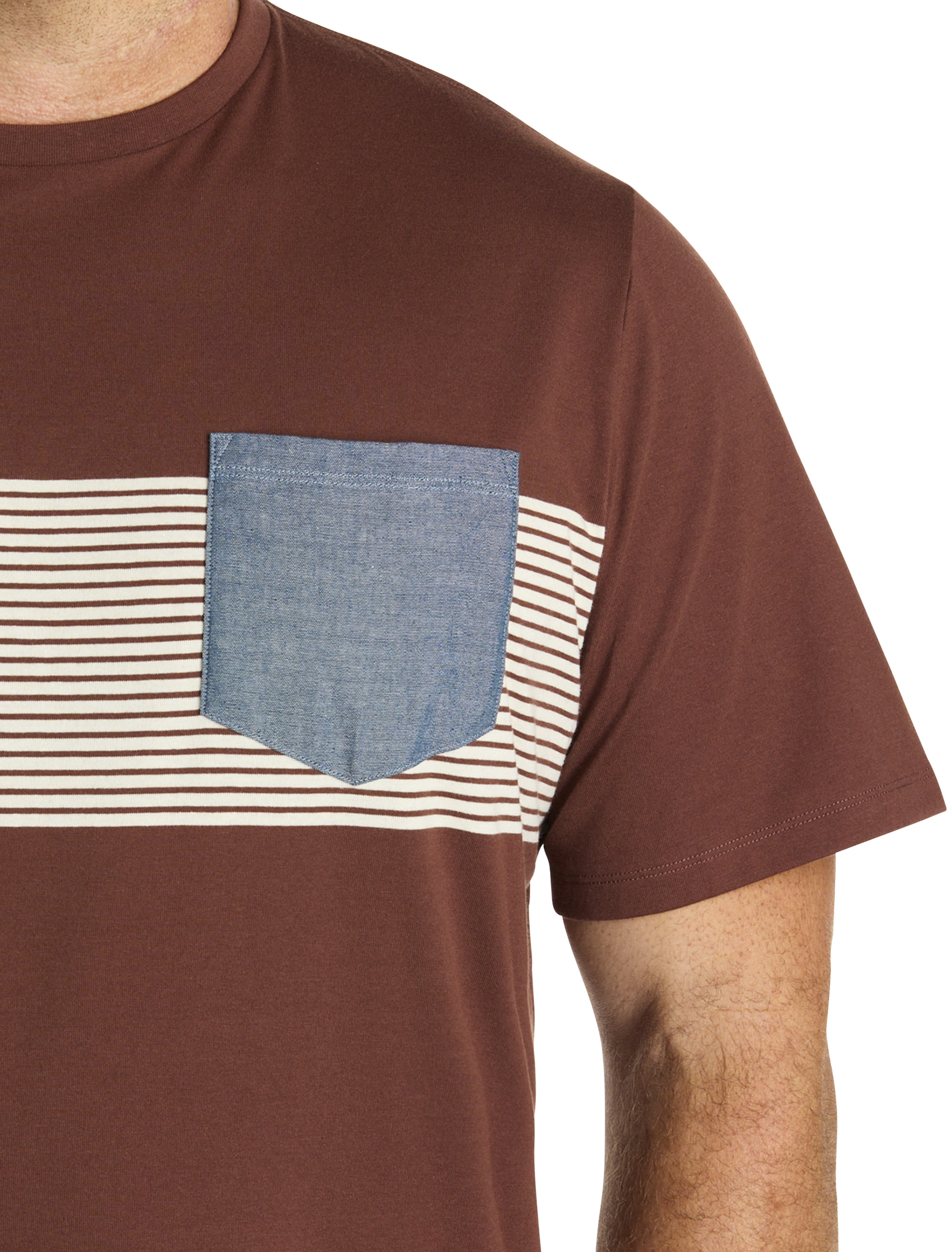 Big + Tall | Harbor Bay Moisture-Wicking Colorblock T-Shirt | DXL