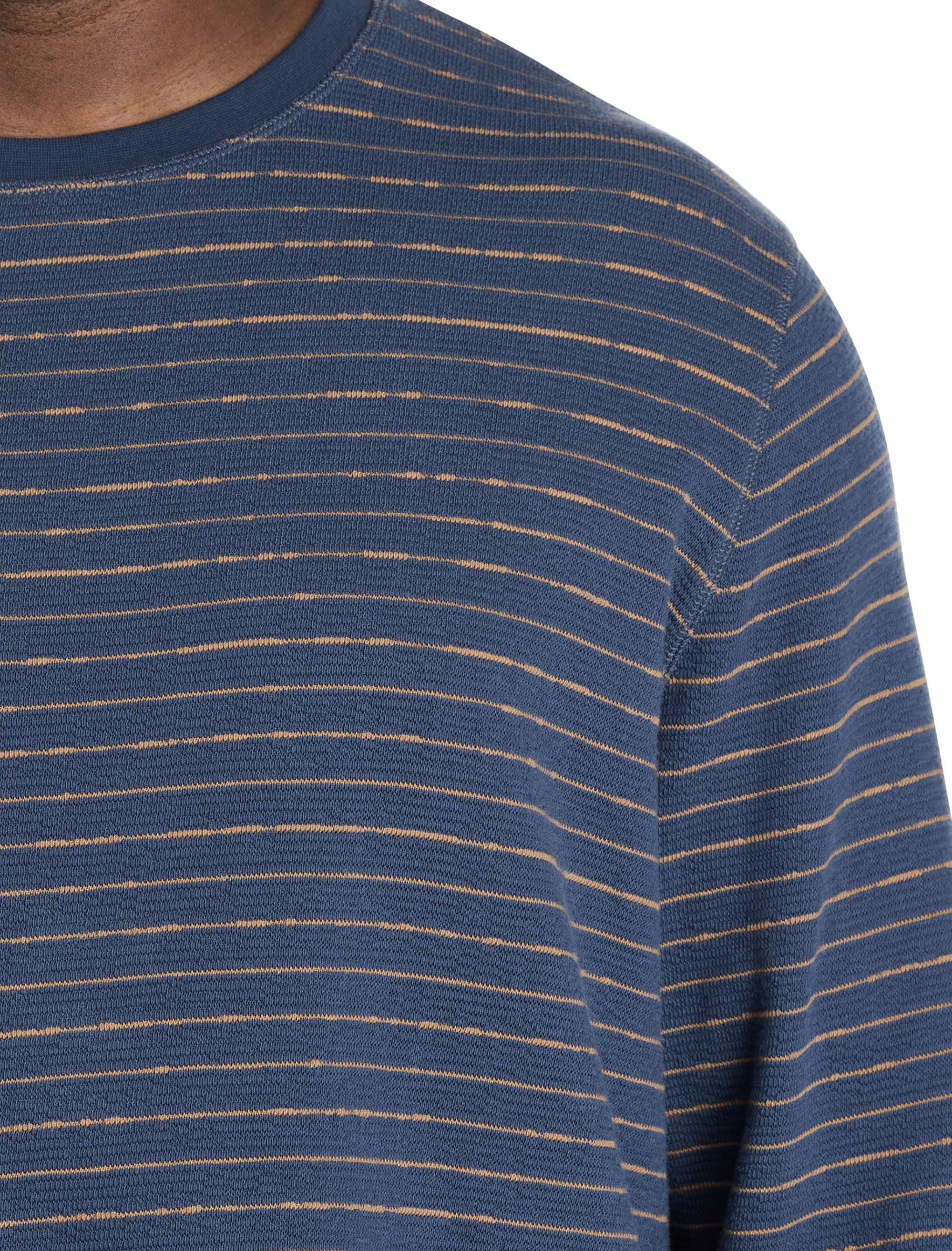 Big + Tall | True Nation Long-Sleeve Striped T-Shirt | DXL