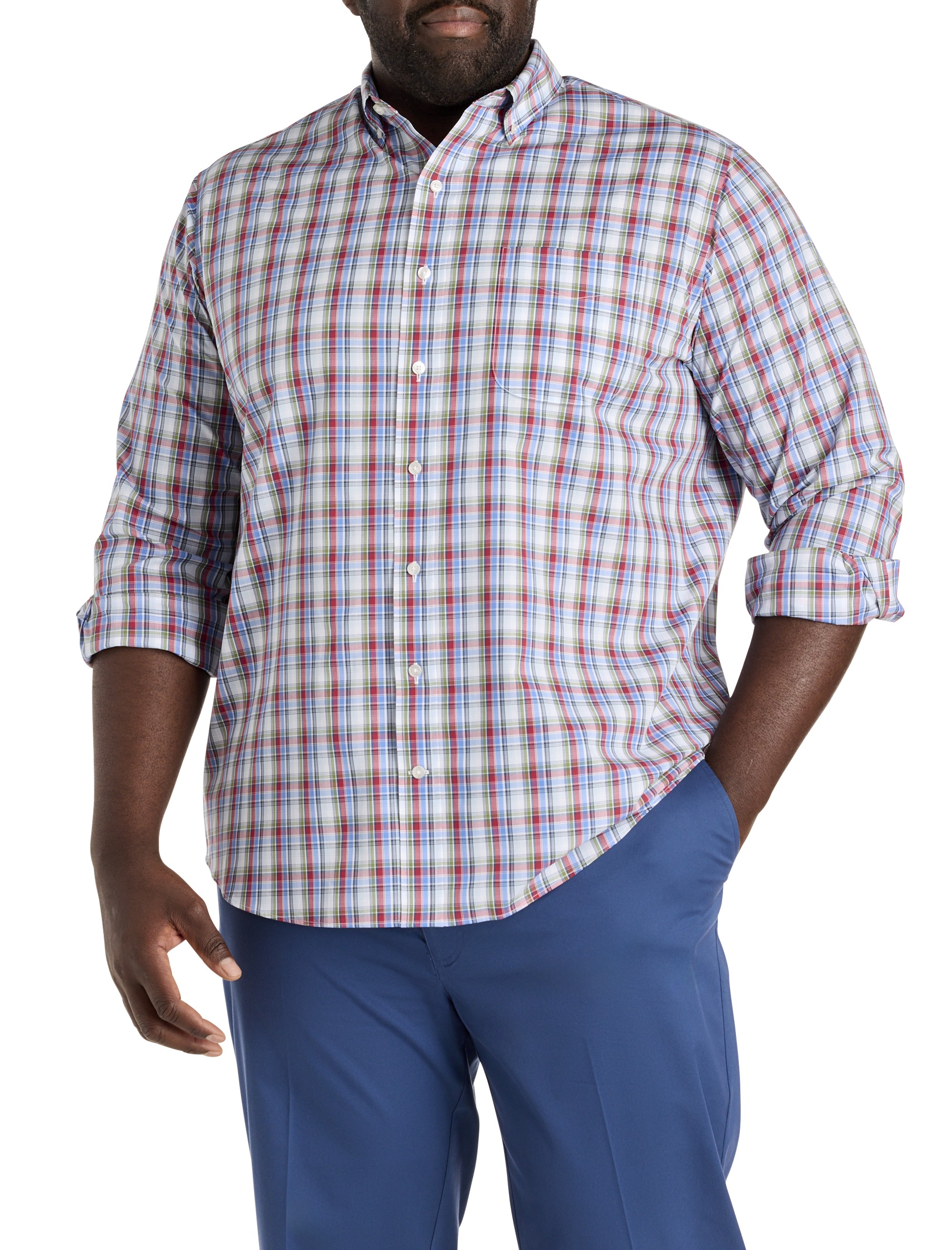 Medium Plaid Performance Sport Shirt