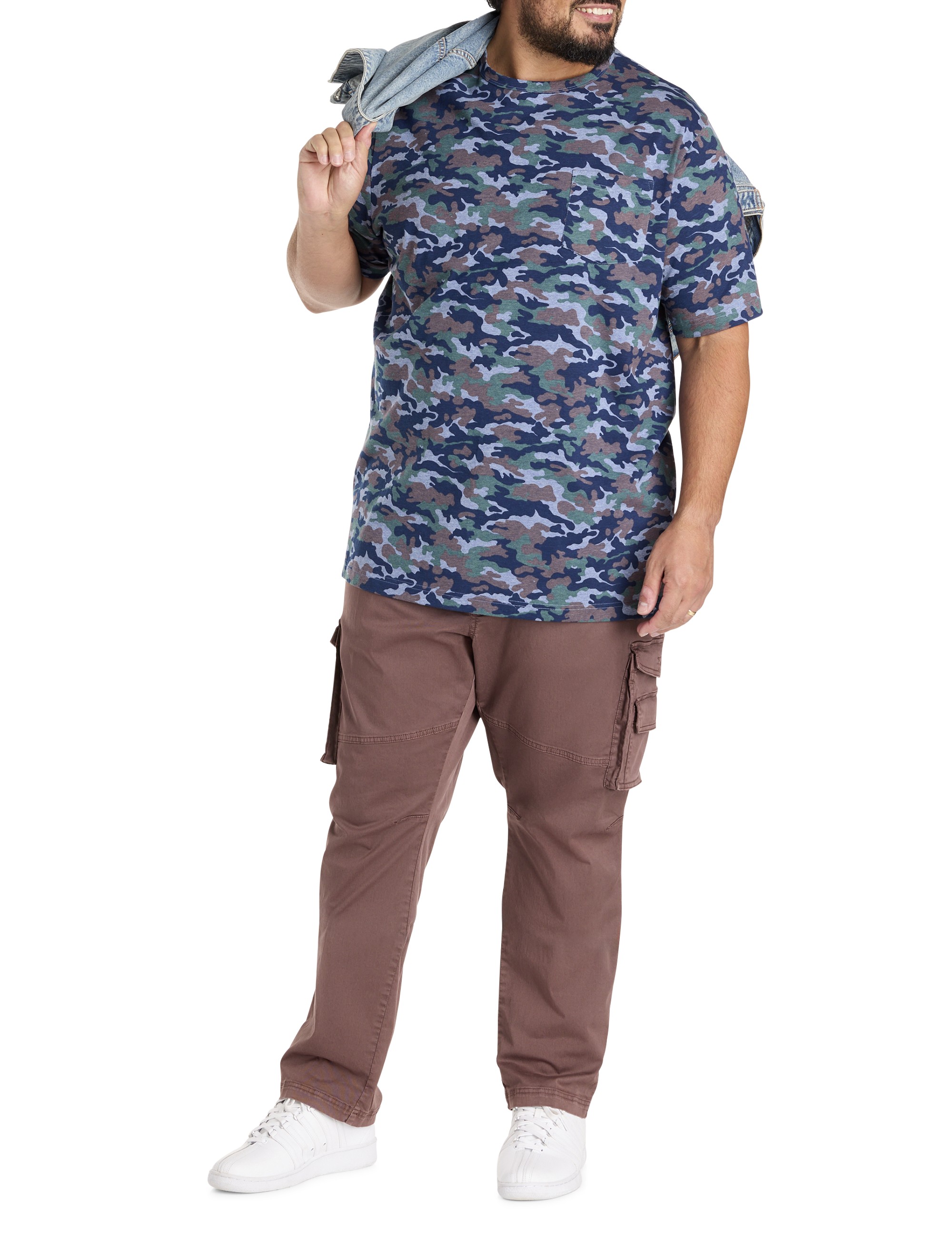 Tapered-Fit Comfort Cargo Pants - thumbnail 8