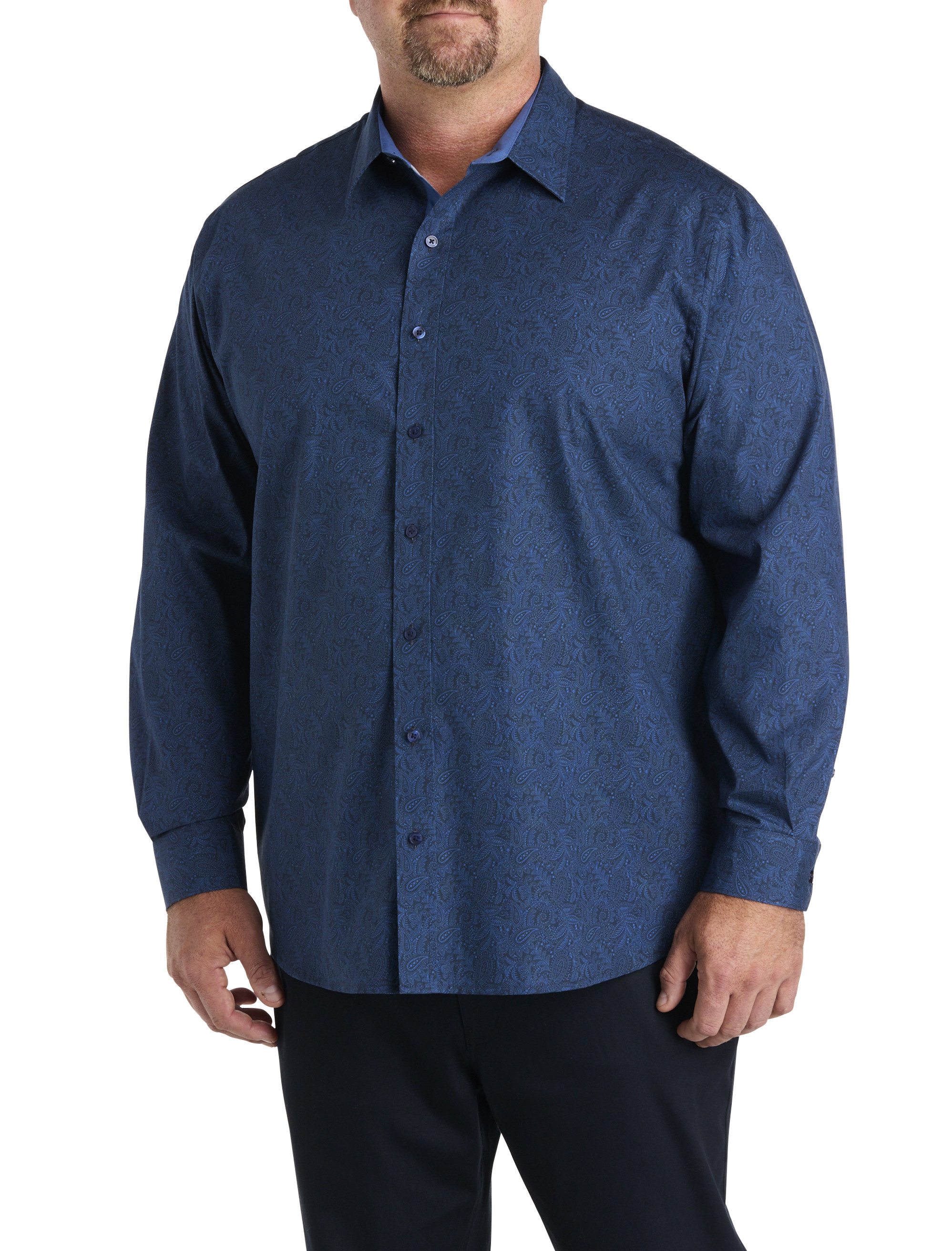 Tonal Paisley Sport Shirt