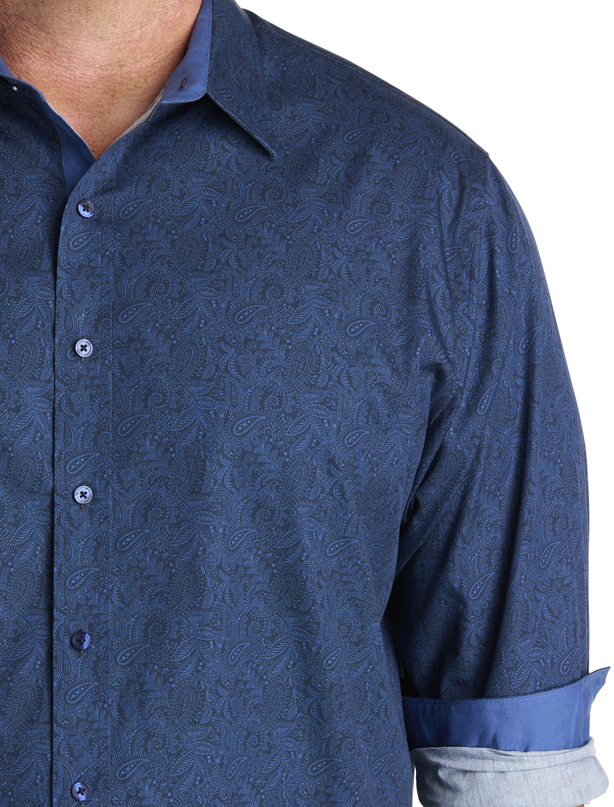 Tonal Paisley Sport Shirt