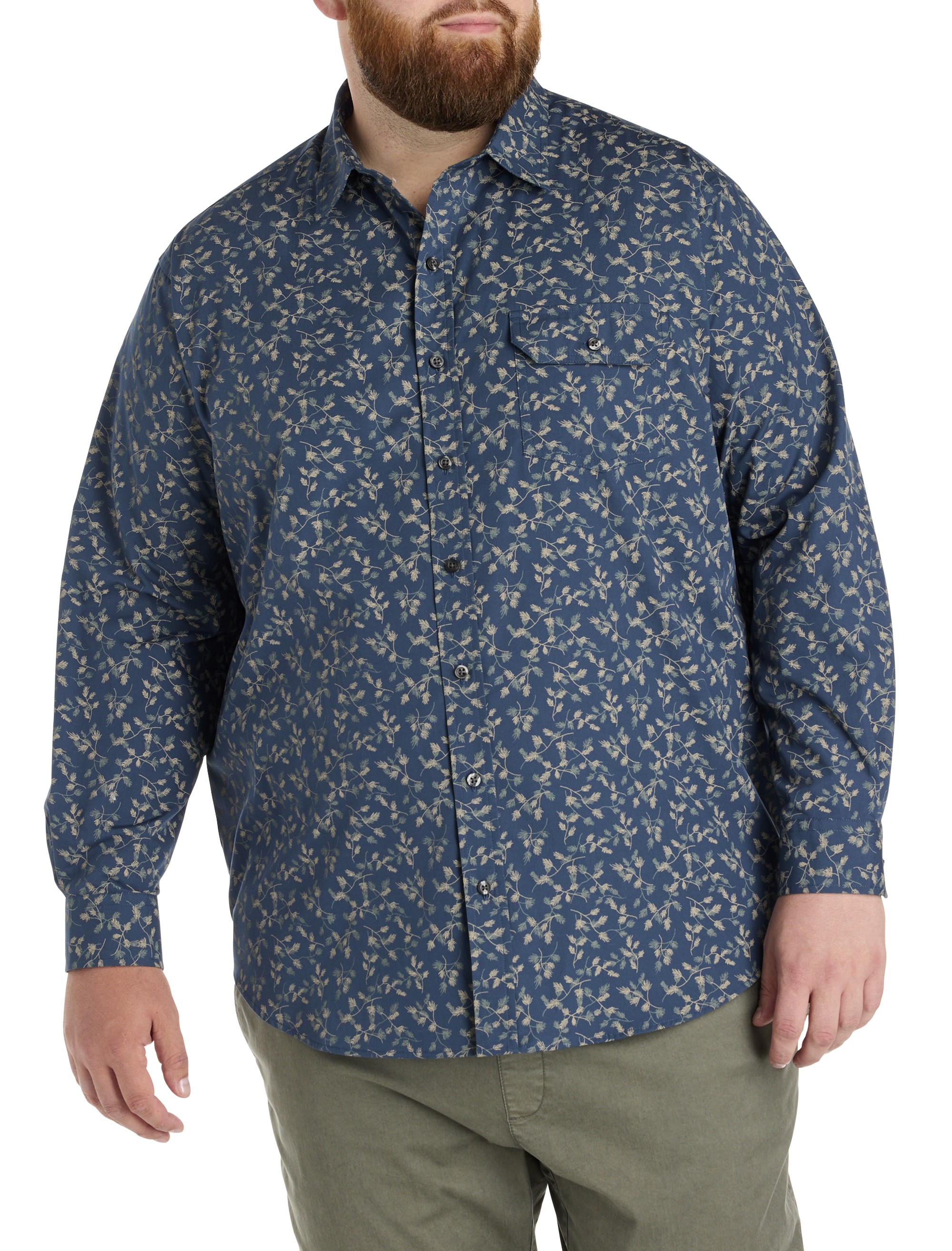 Fern Print Sport Shirt - thumbnail 2