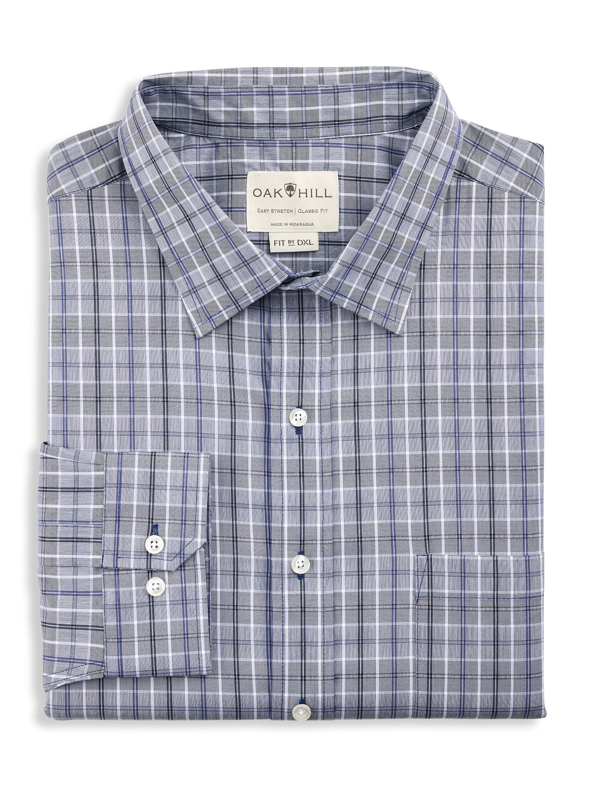 Medium Plaid Performance Dress Shirt