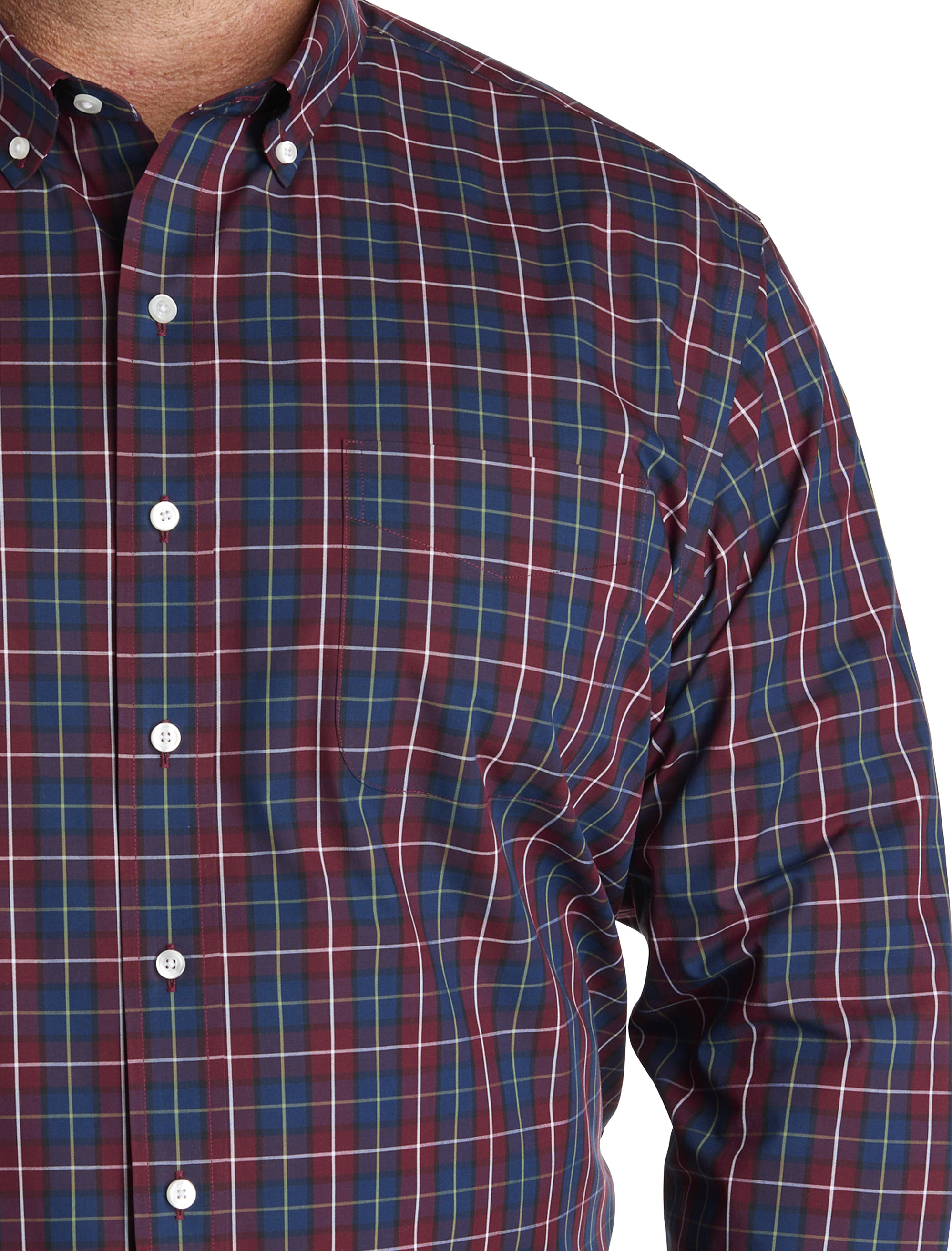Oak Hill Plaid Tech Sport Shirt