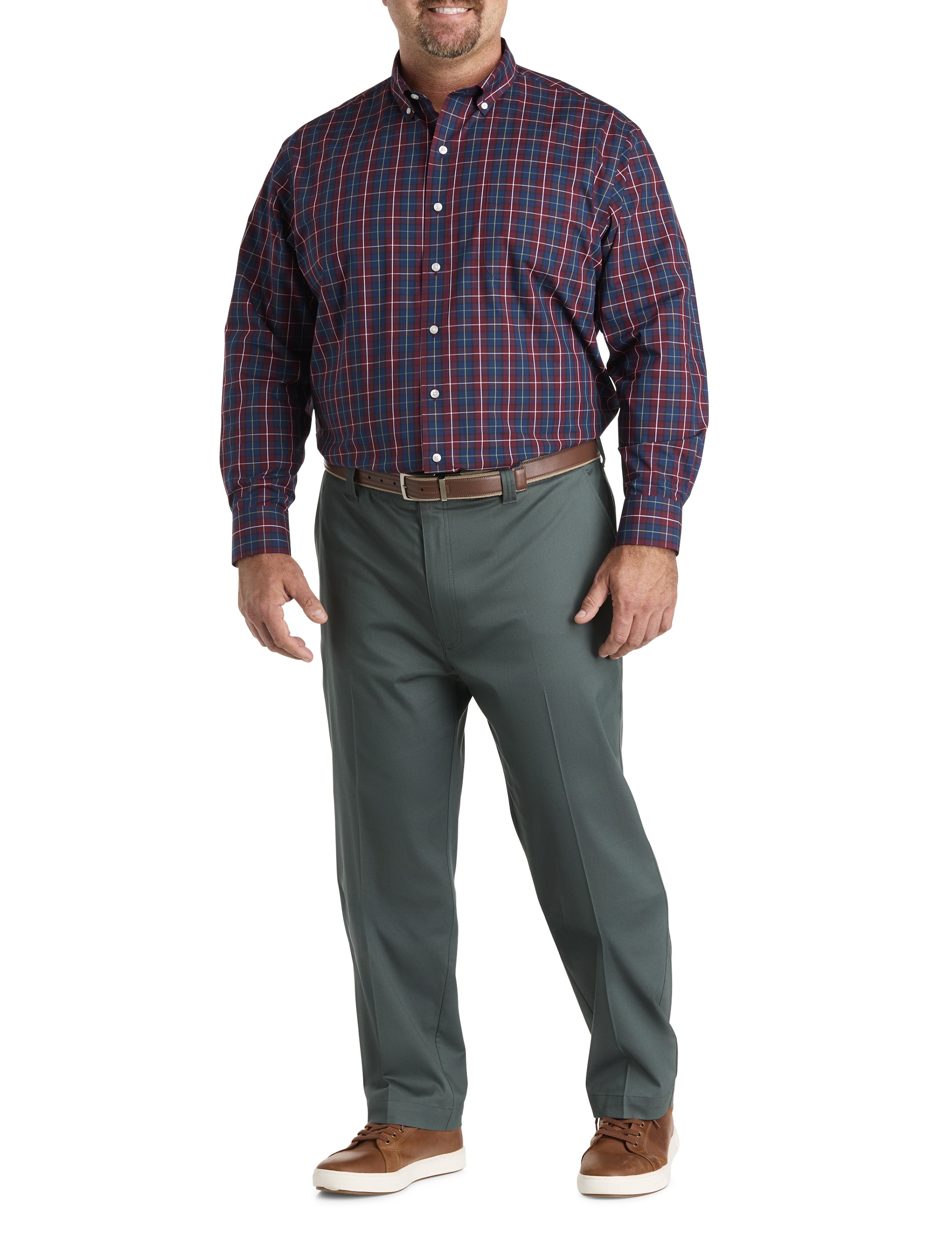 Oak Hill Plaid Tech Sport Shirt - thumbnail 3