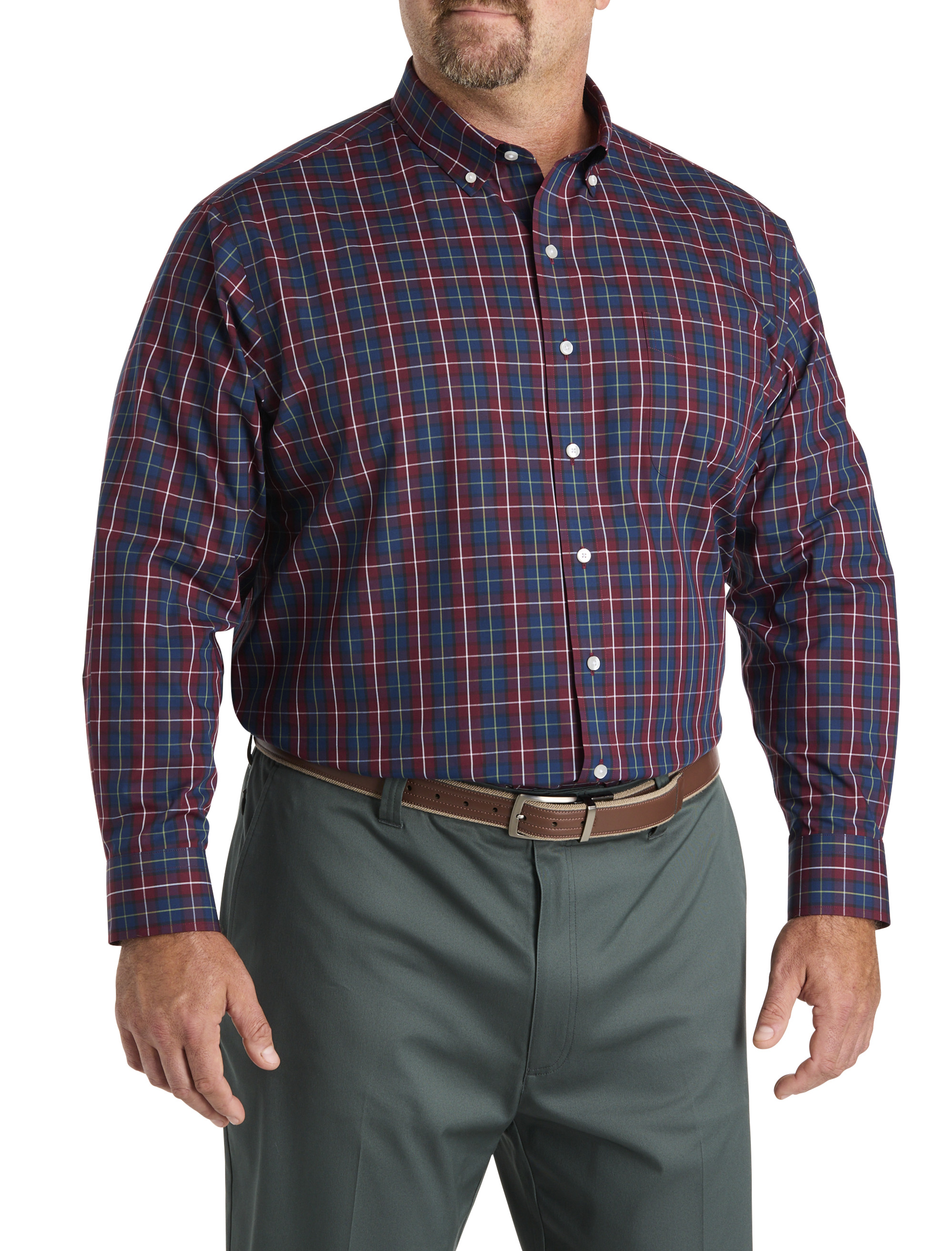 Oak Hill Plaid Tech Sport Shirt