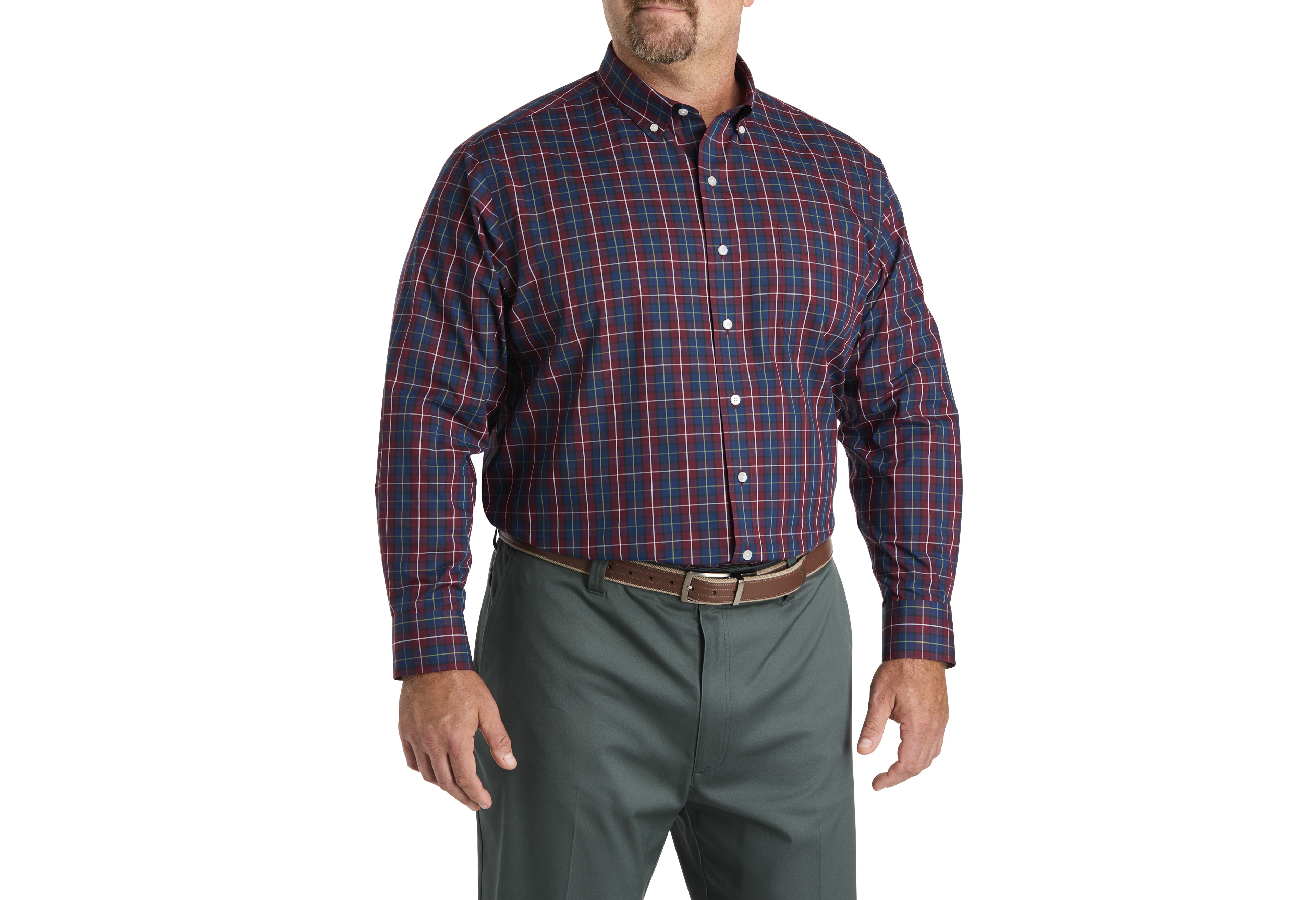Oak Hill Plaid Tech Sport Shirt