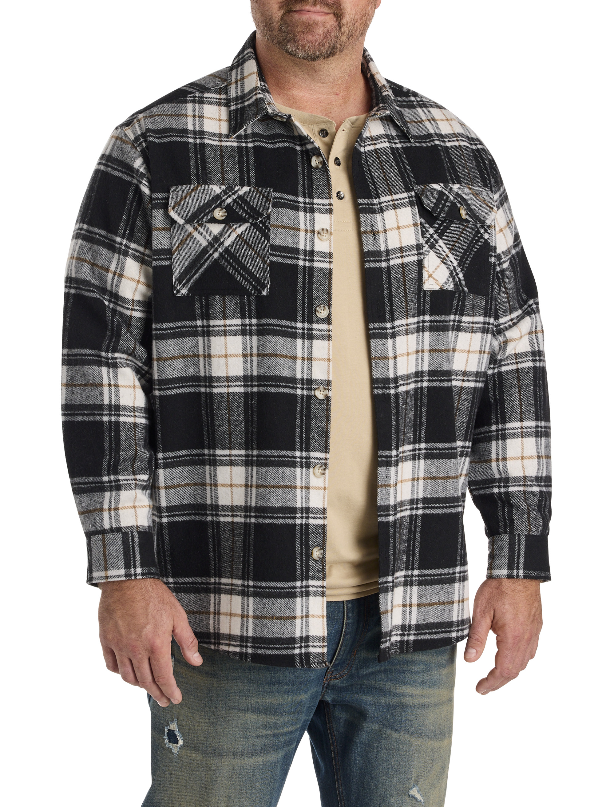 Flannel Shirt Jacket