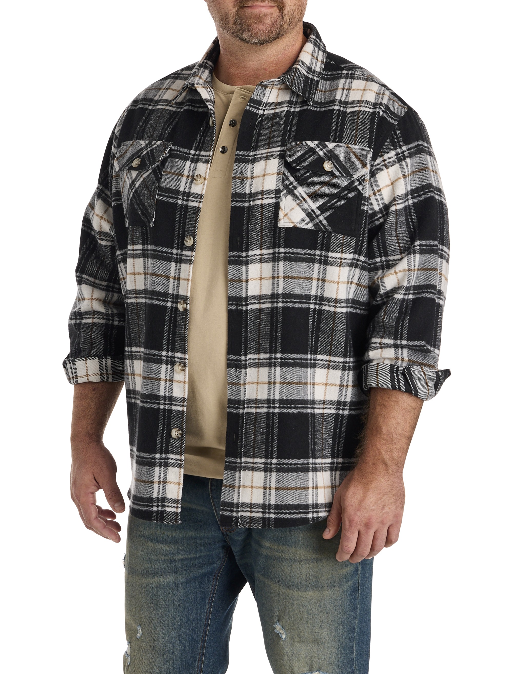 Flannel Shirt Jacket