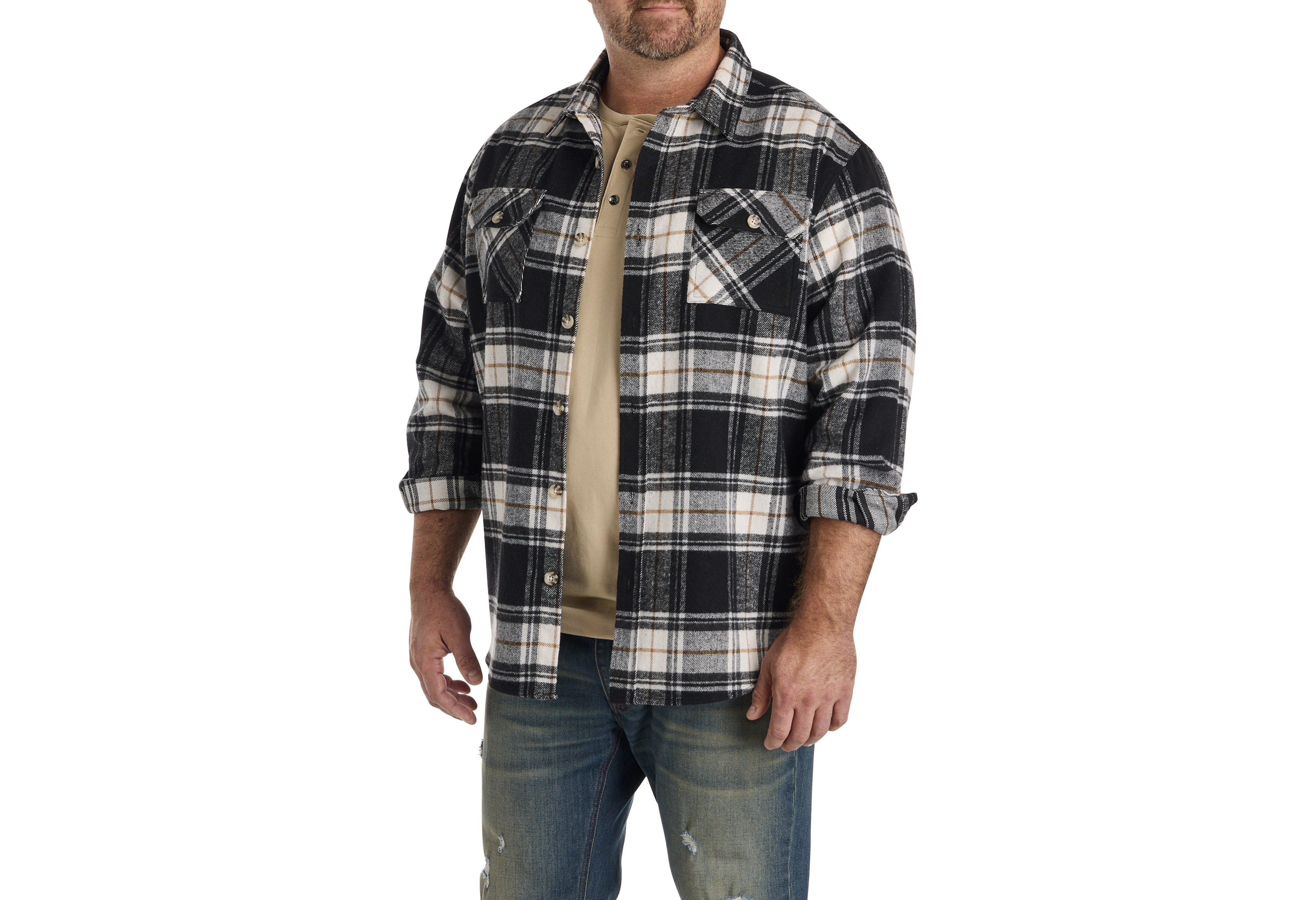 Flannel Shirt Jacket