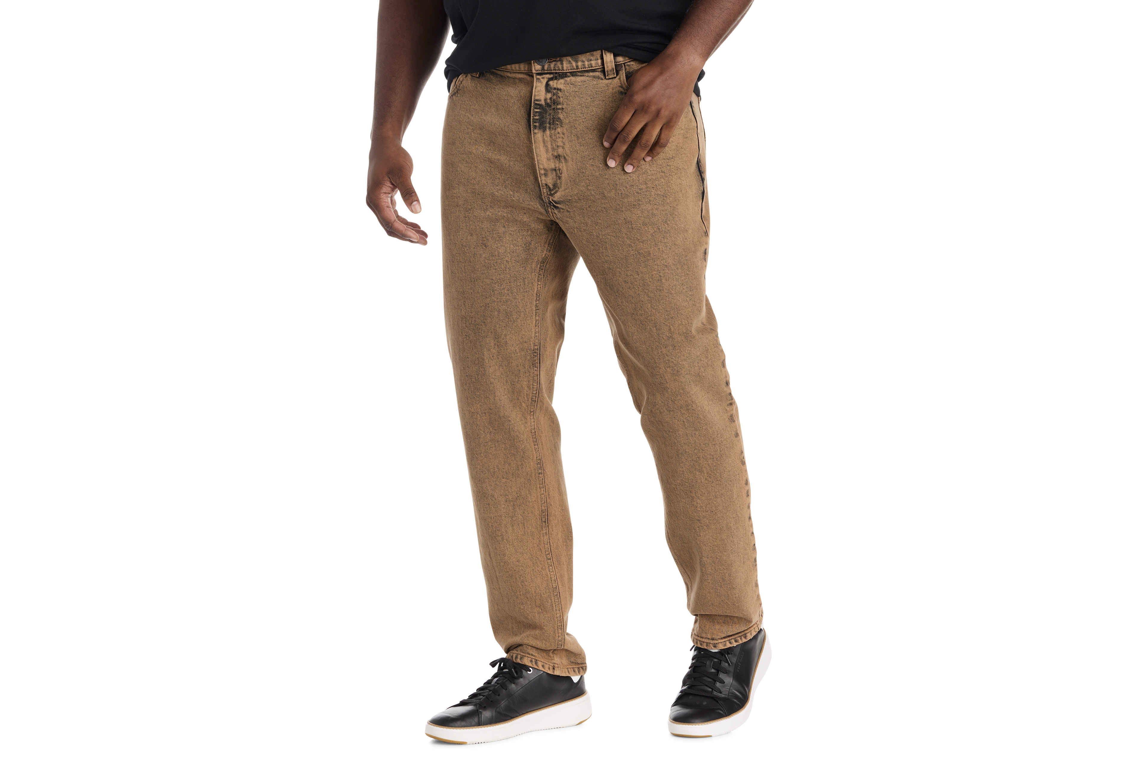 Tapered-Fit Jeans