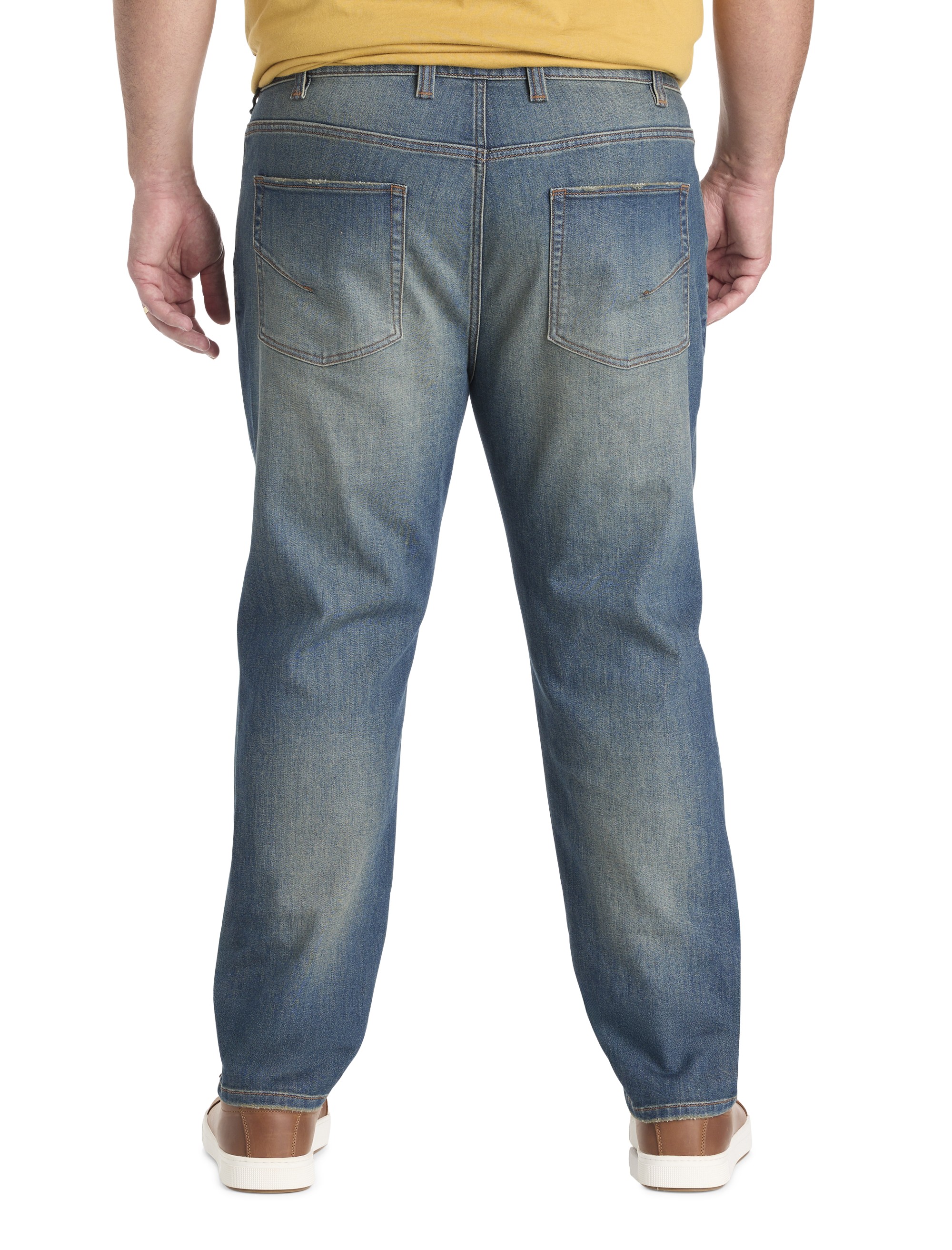 Rip and Repair Tapered-Fit Jeans - thumbnail 2