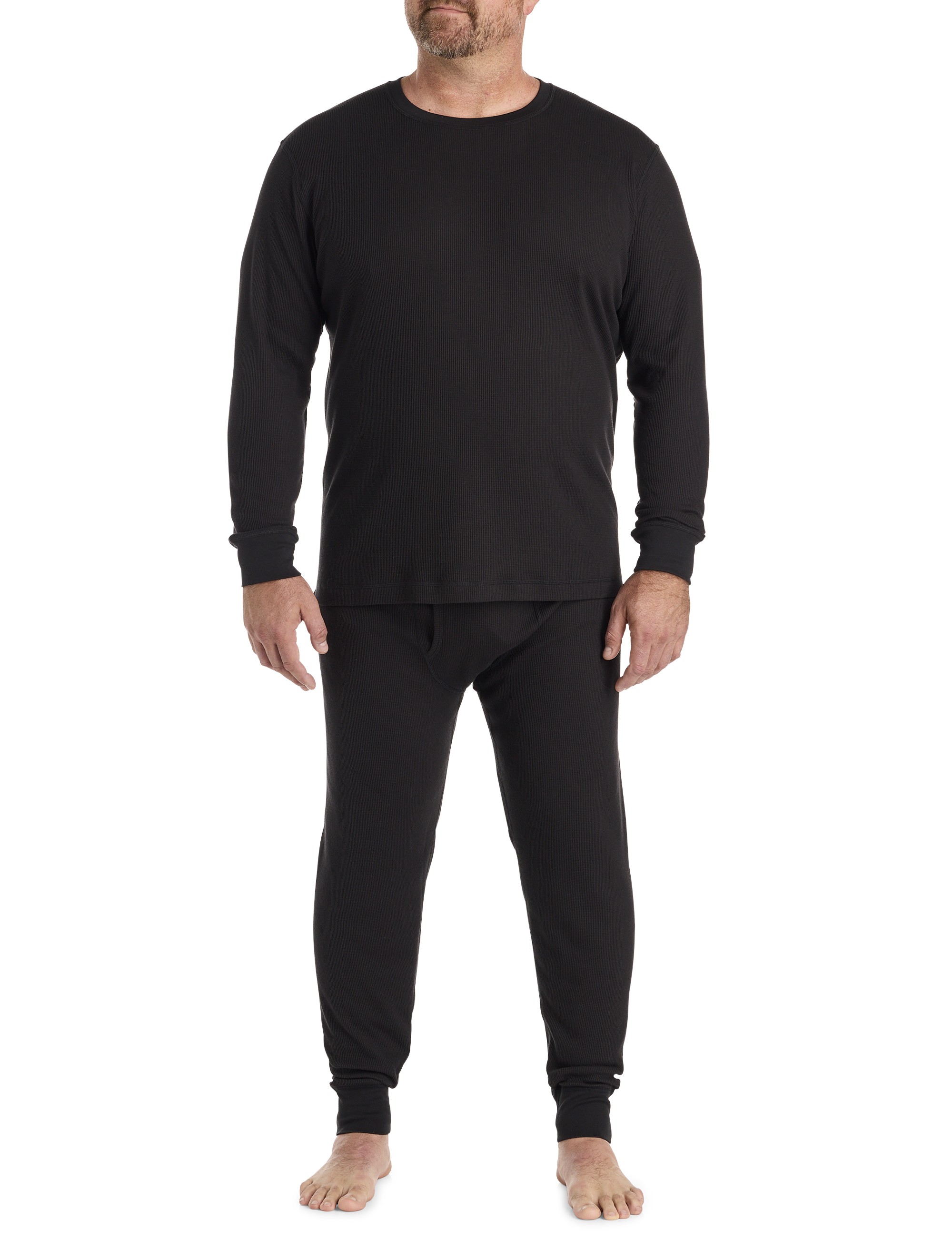 Performance Waffle-Knit Thermal Bottoms - thumbnail 2
