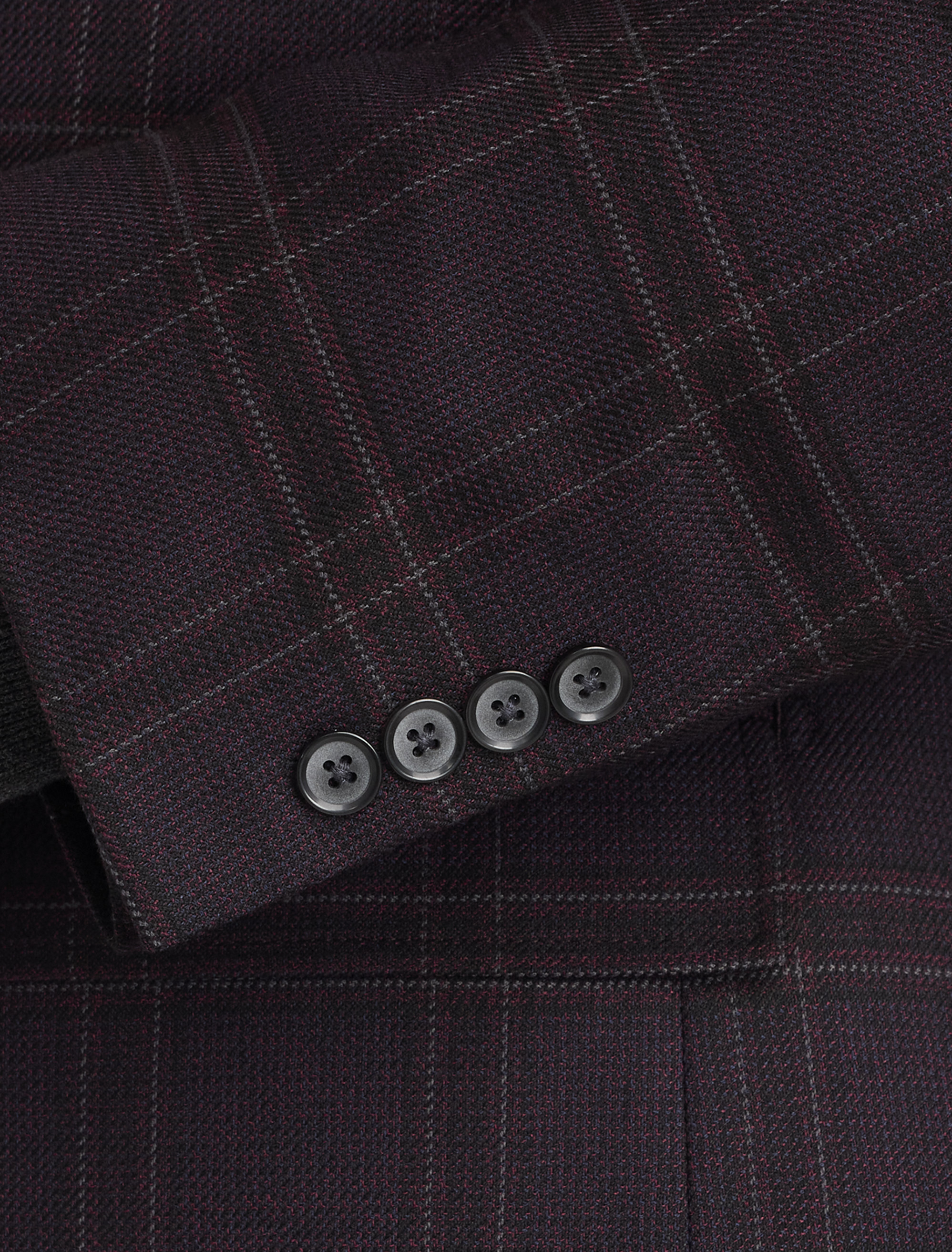 Windowpane Sport Coat- Executive Cut