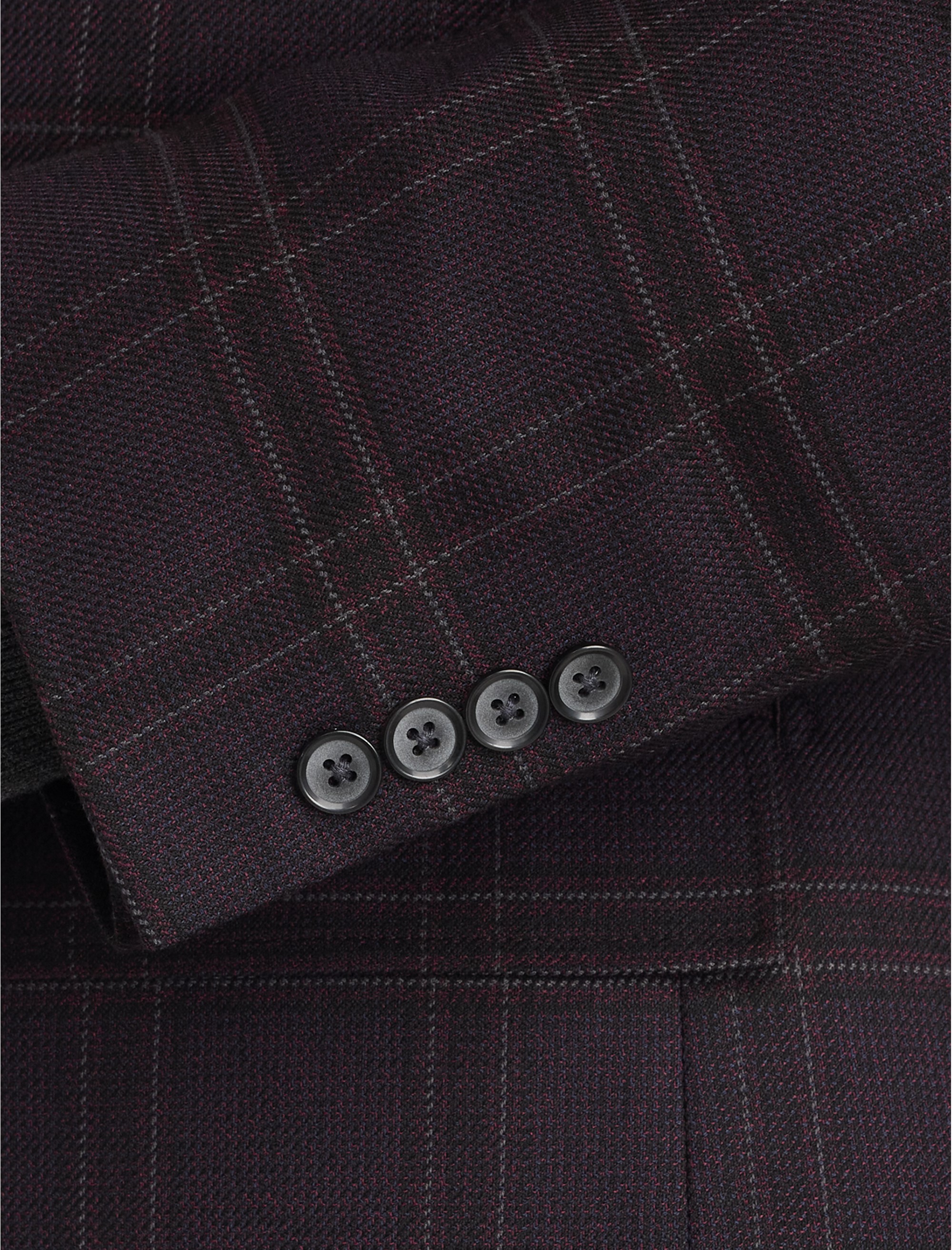 Windowpane Sport Coat- Executive Cut - thumbnail 3